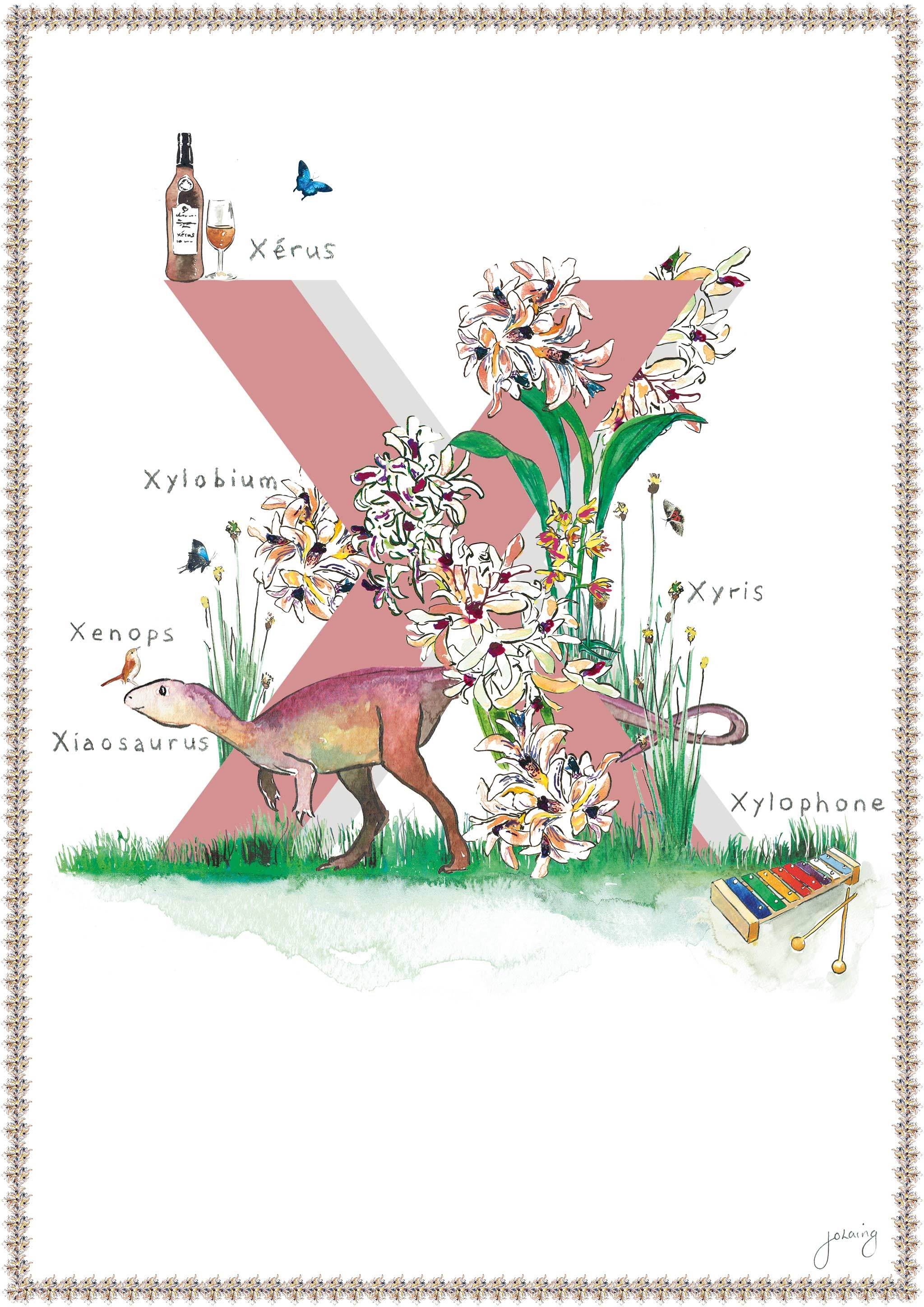 Jo Laing - Giclée Fine Art Print - French Nursery Art and Illustration