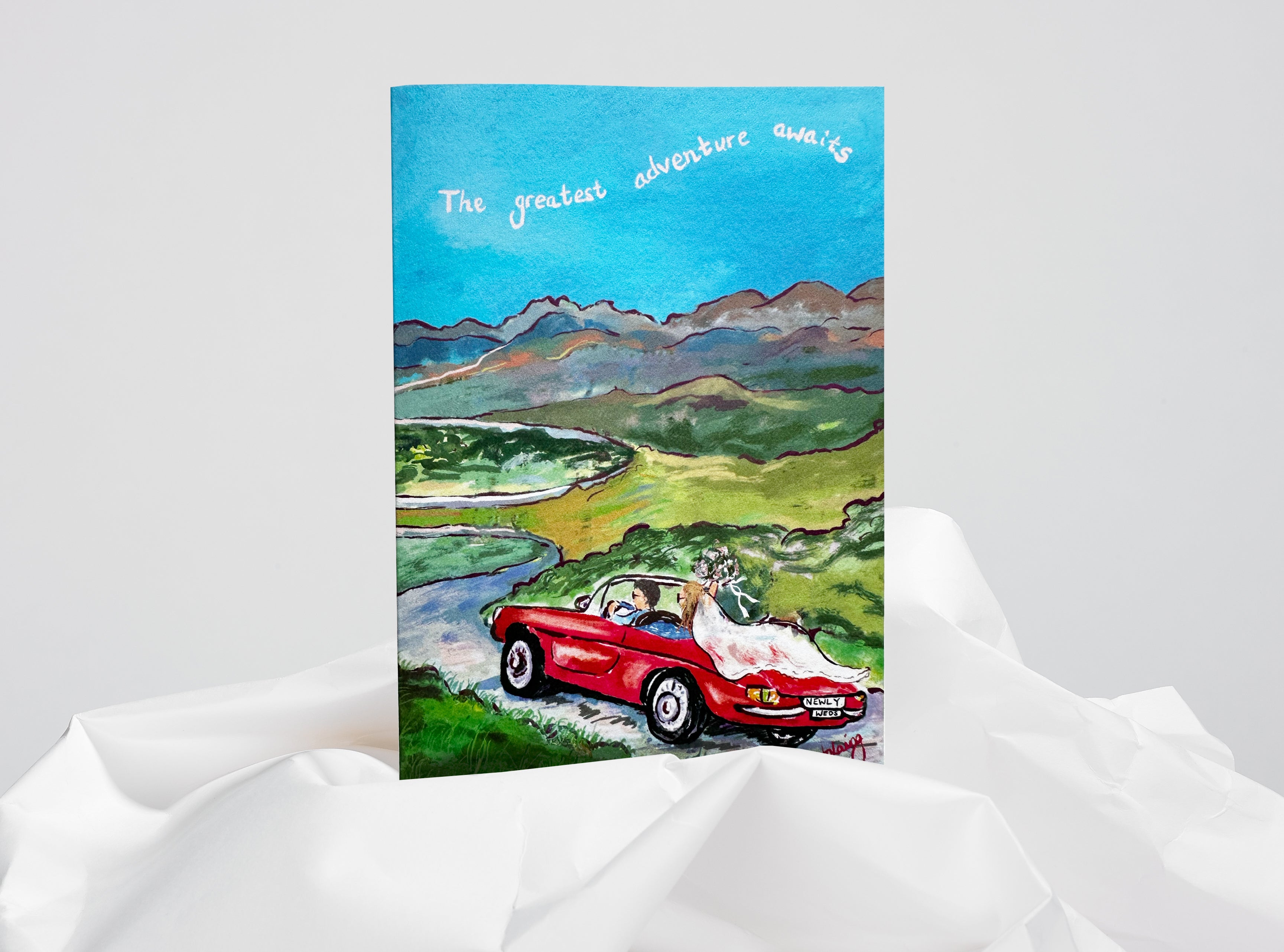 The Greatest Adventure Greeting Card