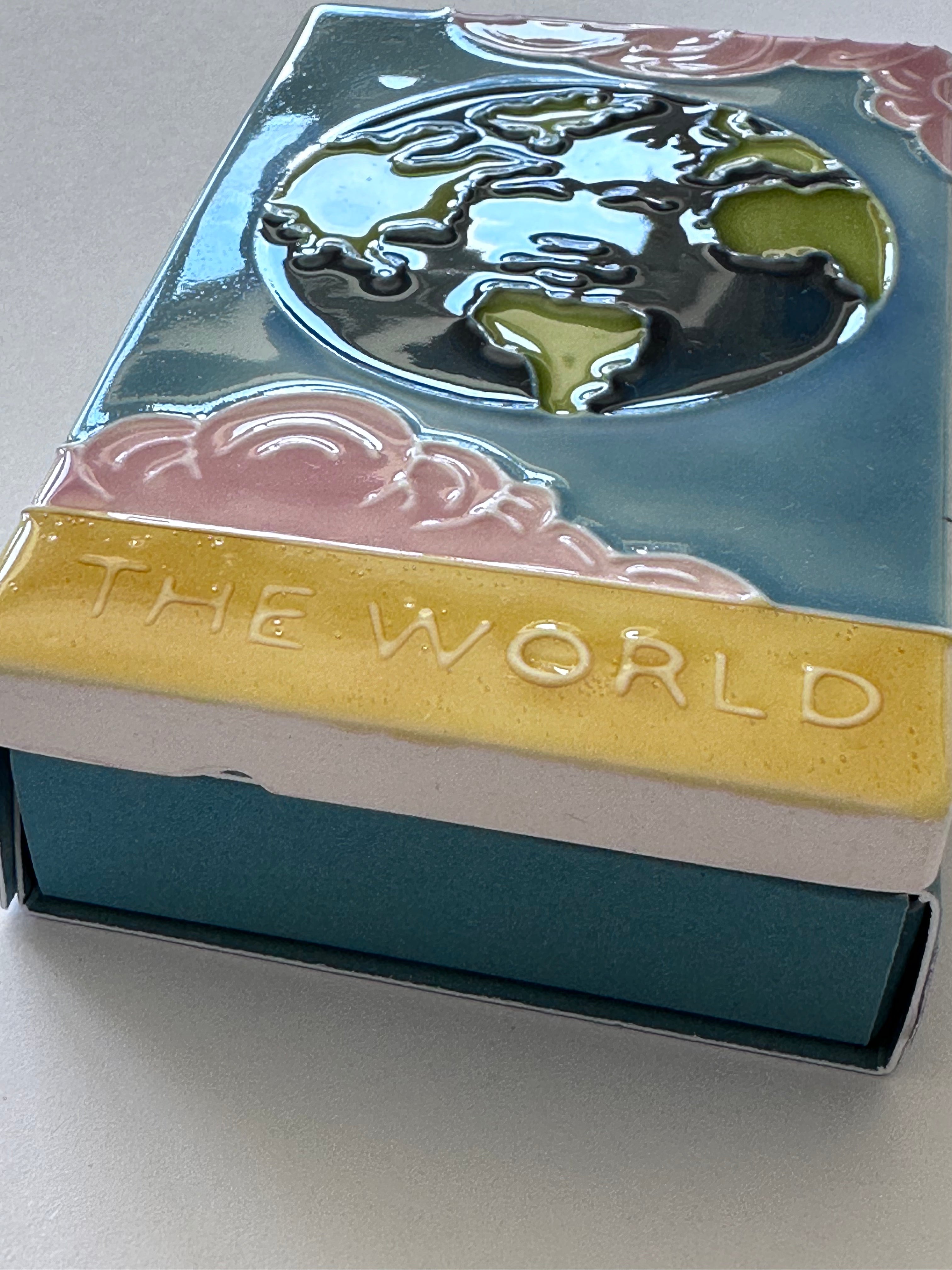 SAMPLE The World Ceramic Matchbox