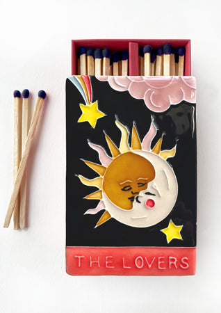 The Lovers Ceramic Matchbox