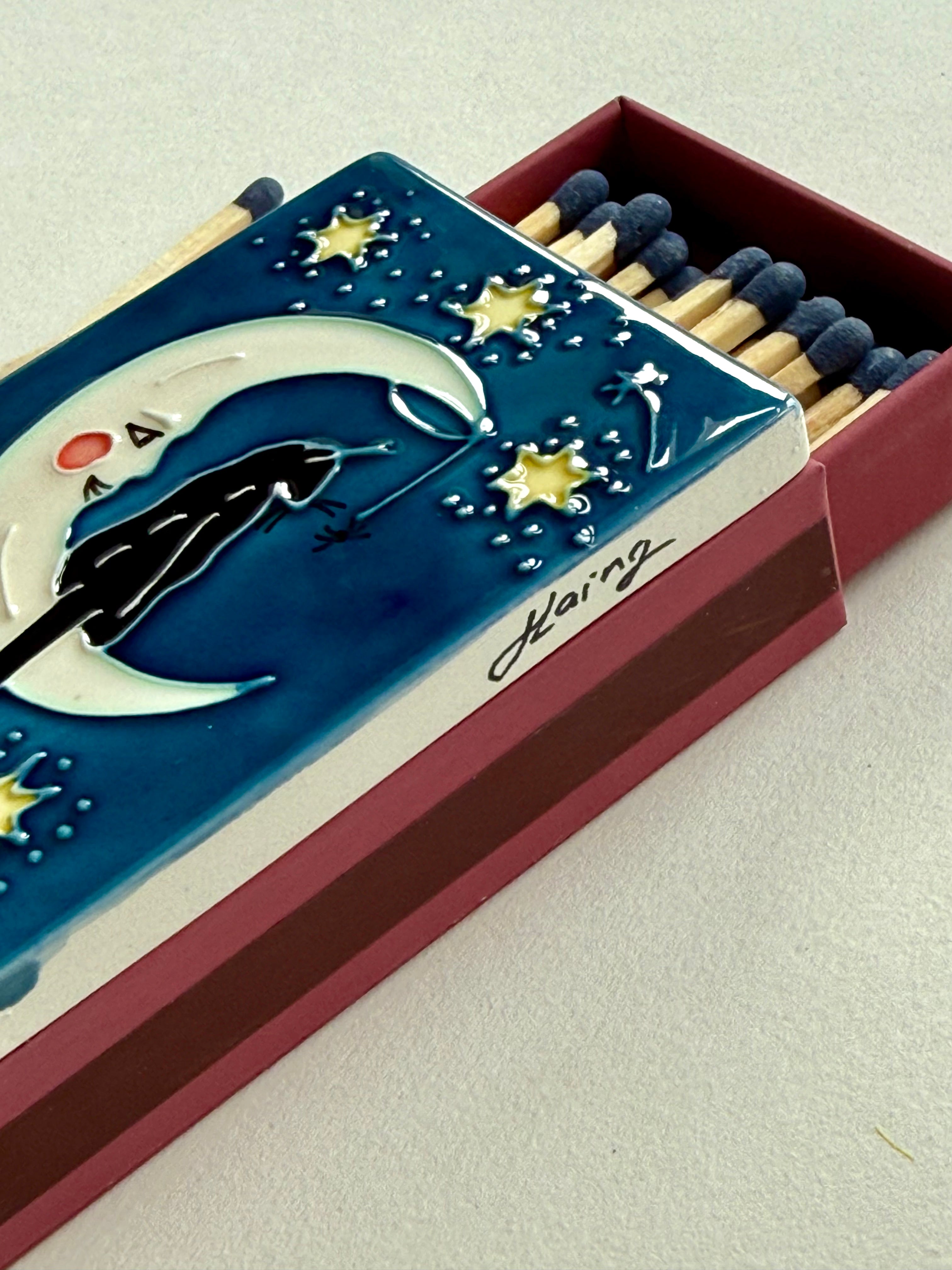 Sample A - The Magician Ceramic Matchbox