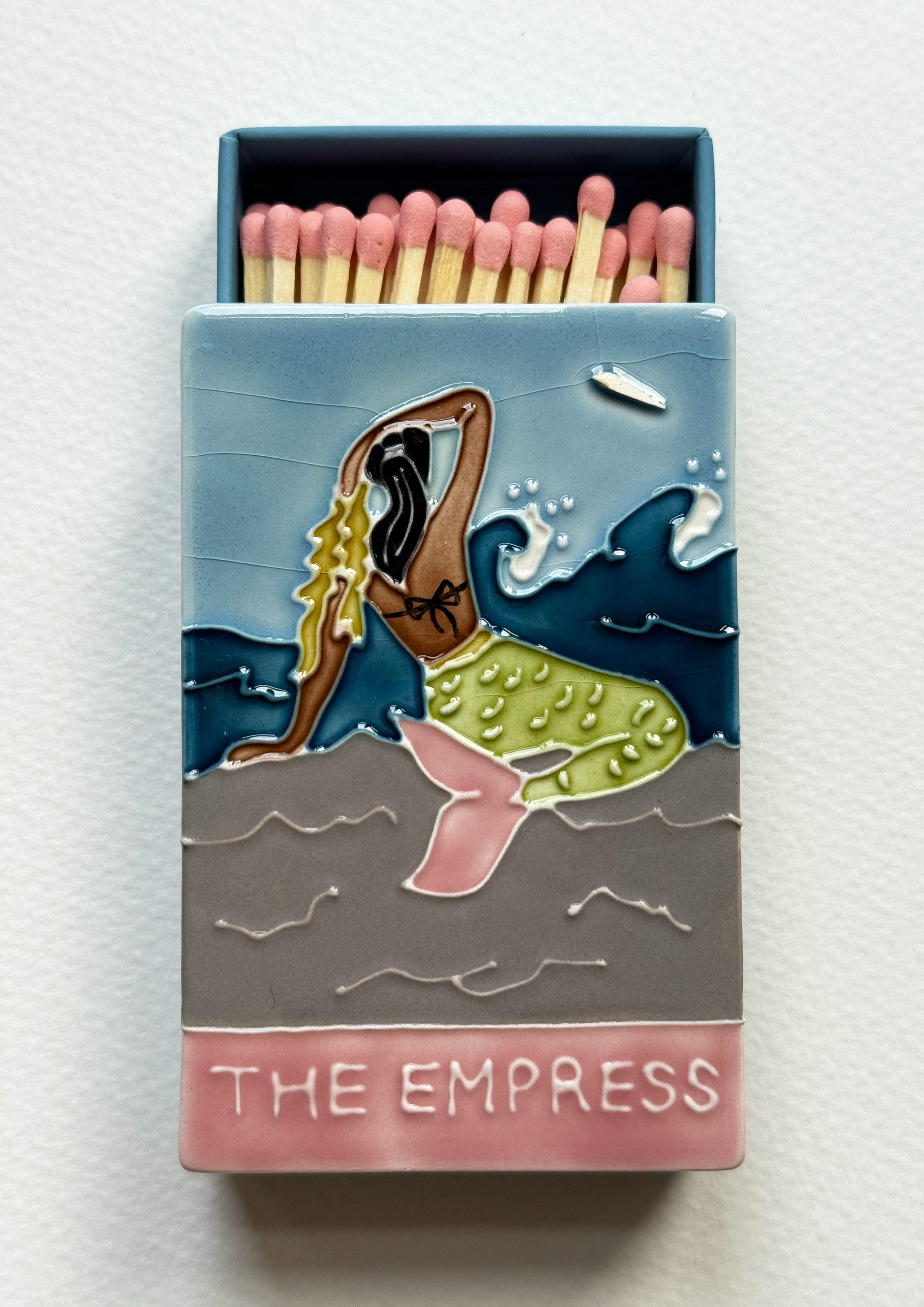 SAMPLE - The Empress Ceramic Matchbox