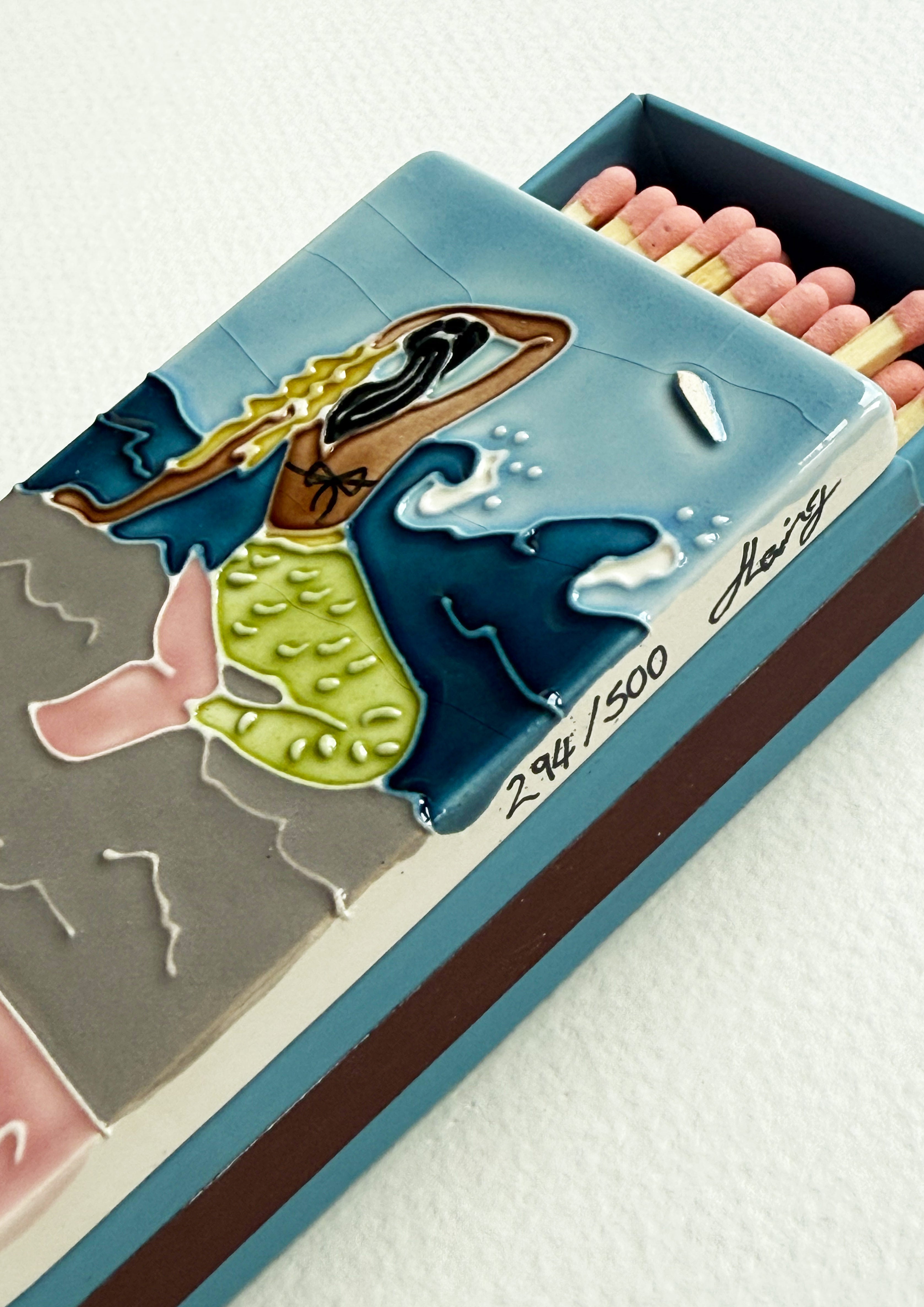 SAMPLE - The Empress Ceramic Matchbox