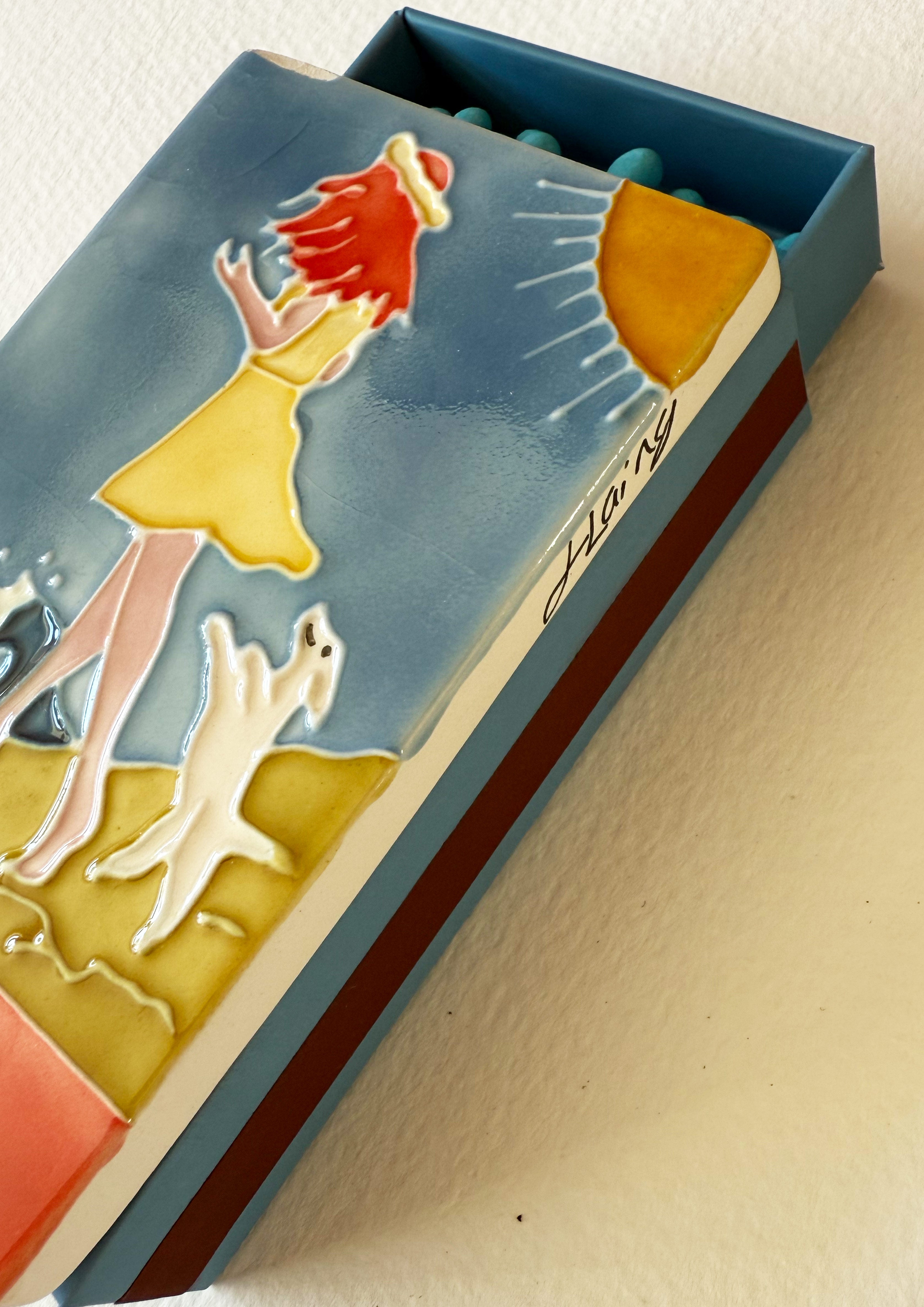 SAMPLE - The Fool Ceramic Matchbox C