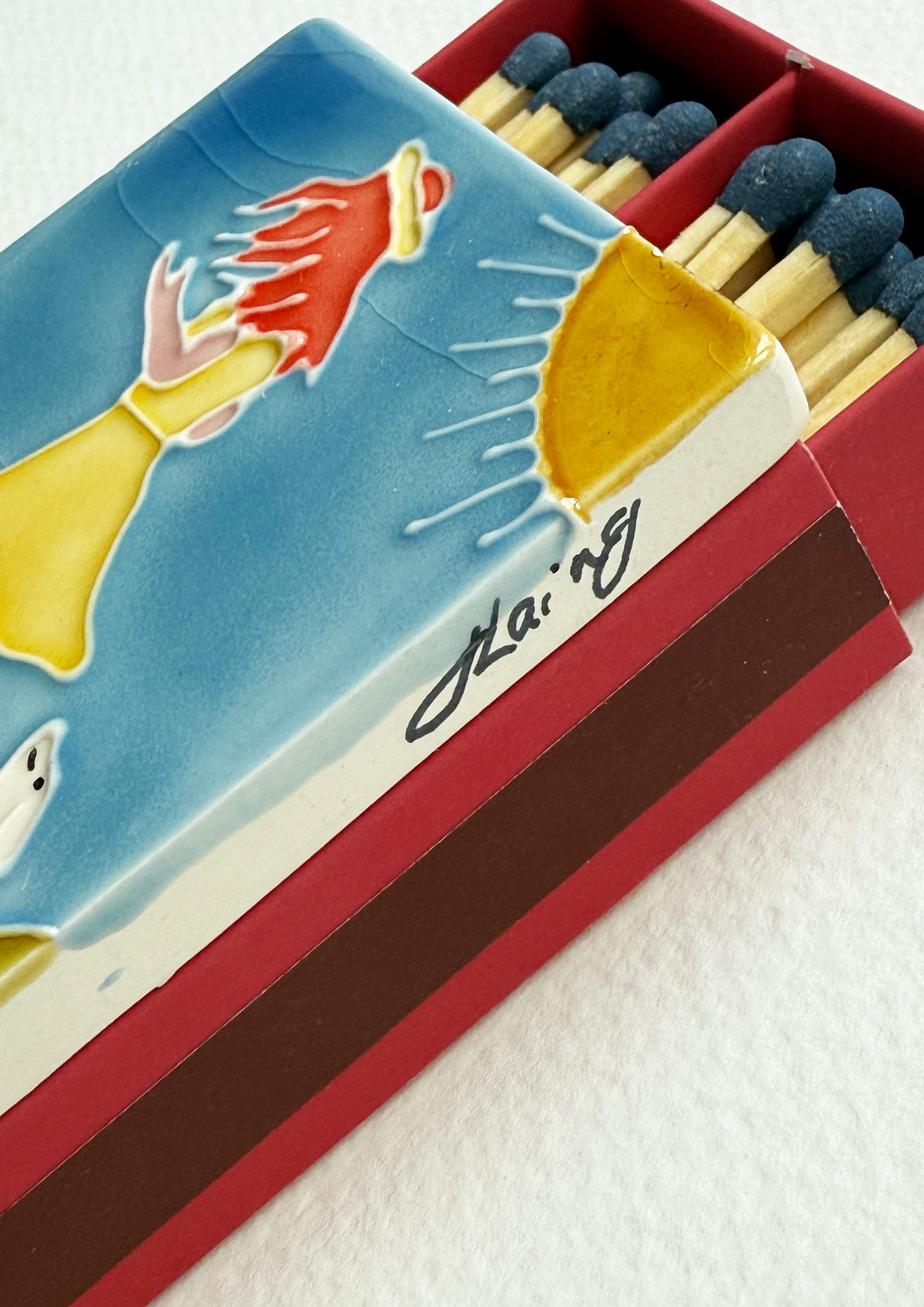 SAMPLE - The Fool Ceramic Matchbox A