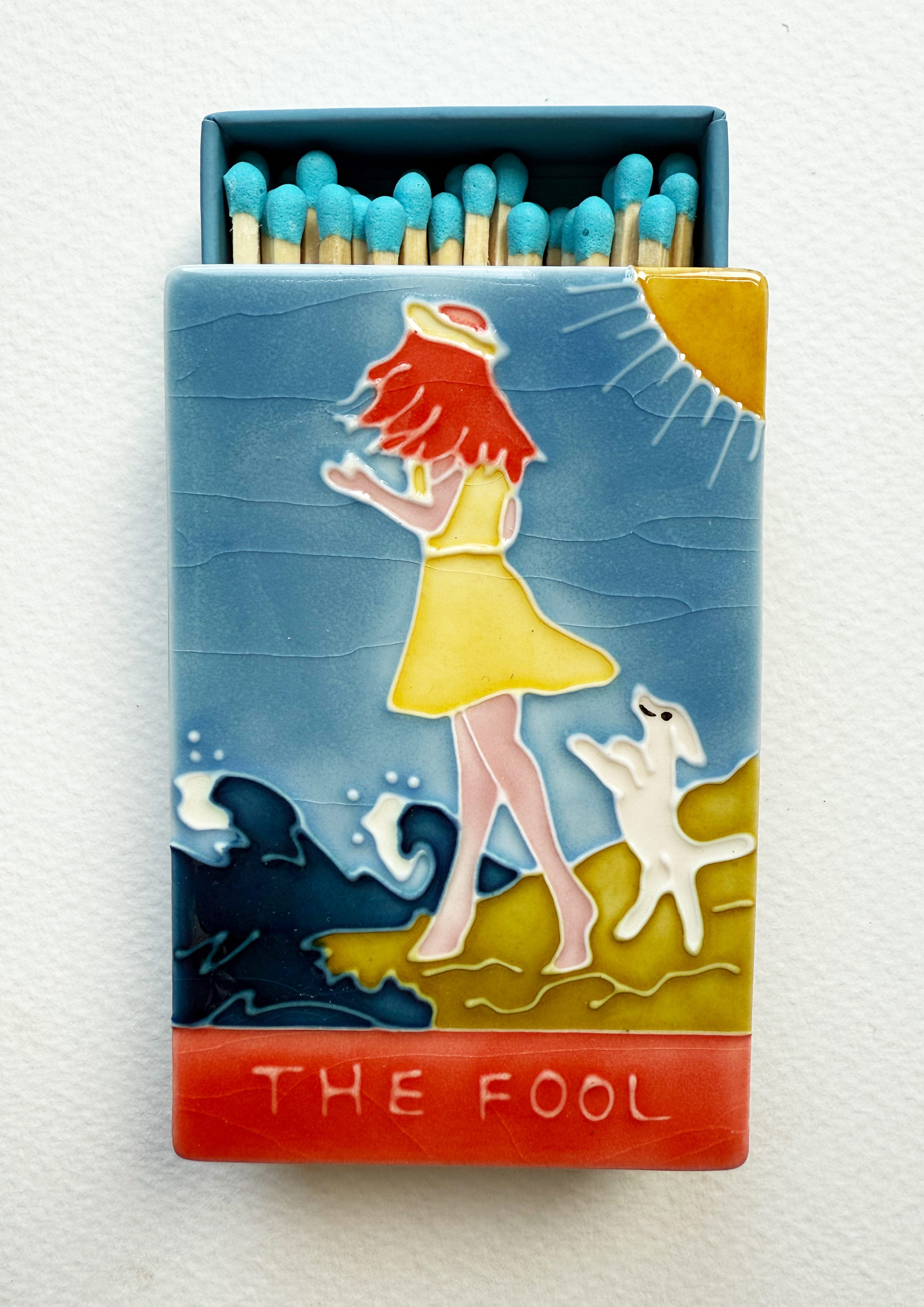 SAMPLE - The Fool Ceramic Matchbox B
