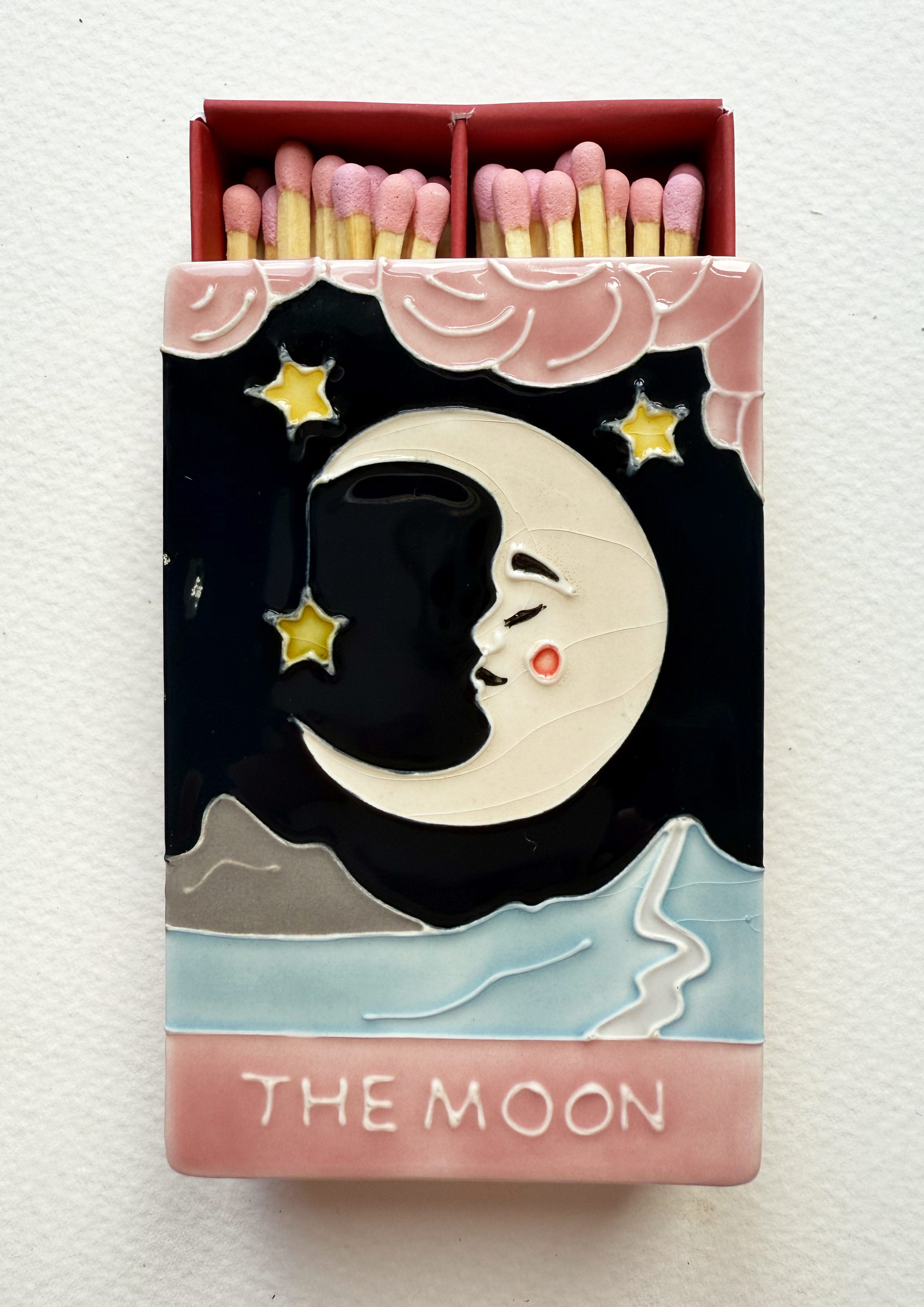 SAMPLE - The Moon Ceramic Matchbox C