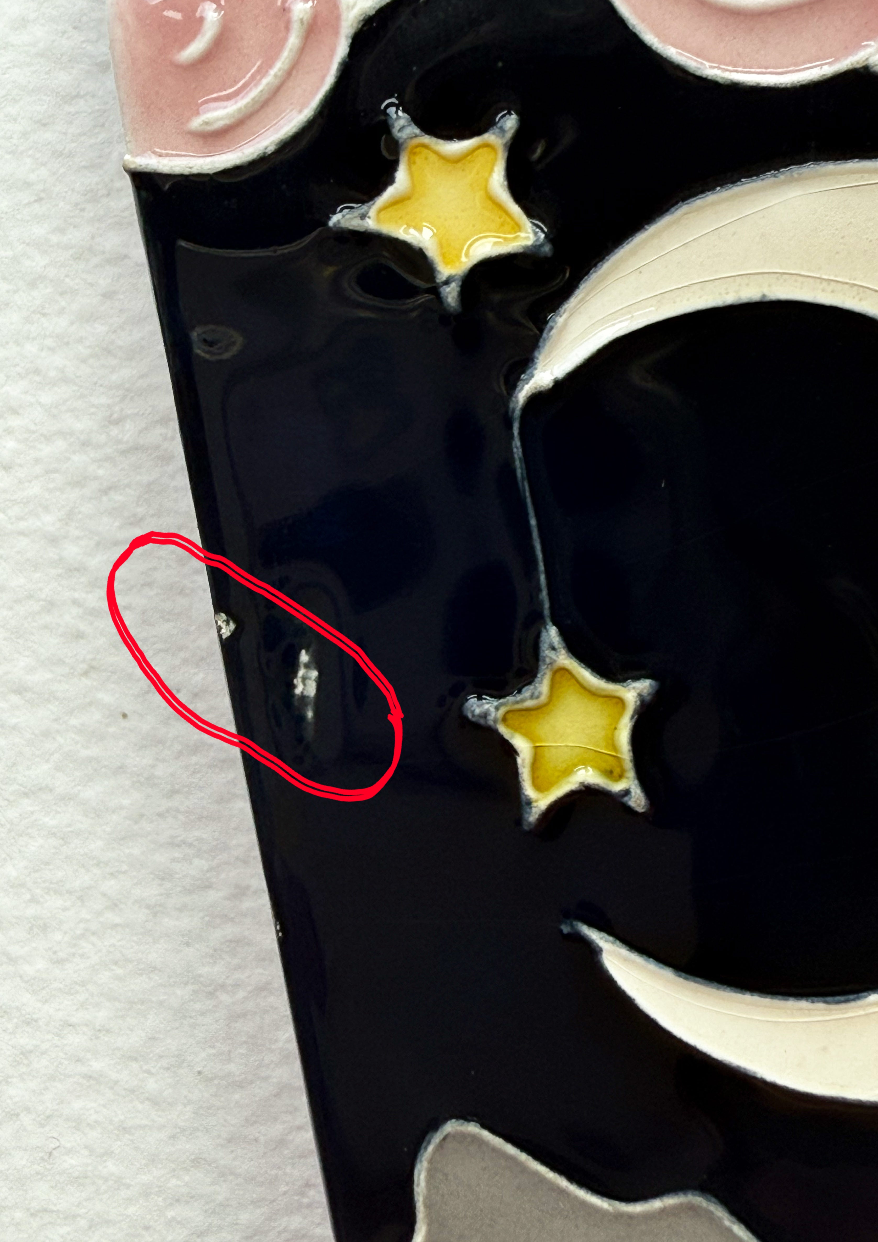 SAMPLE - The Moon Ceramic Matchbox C