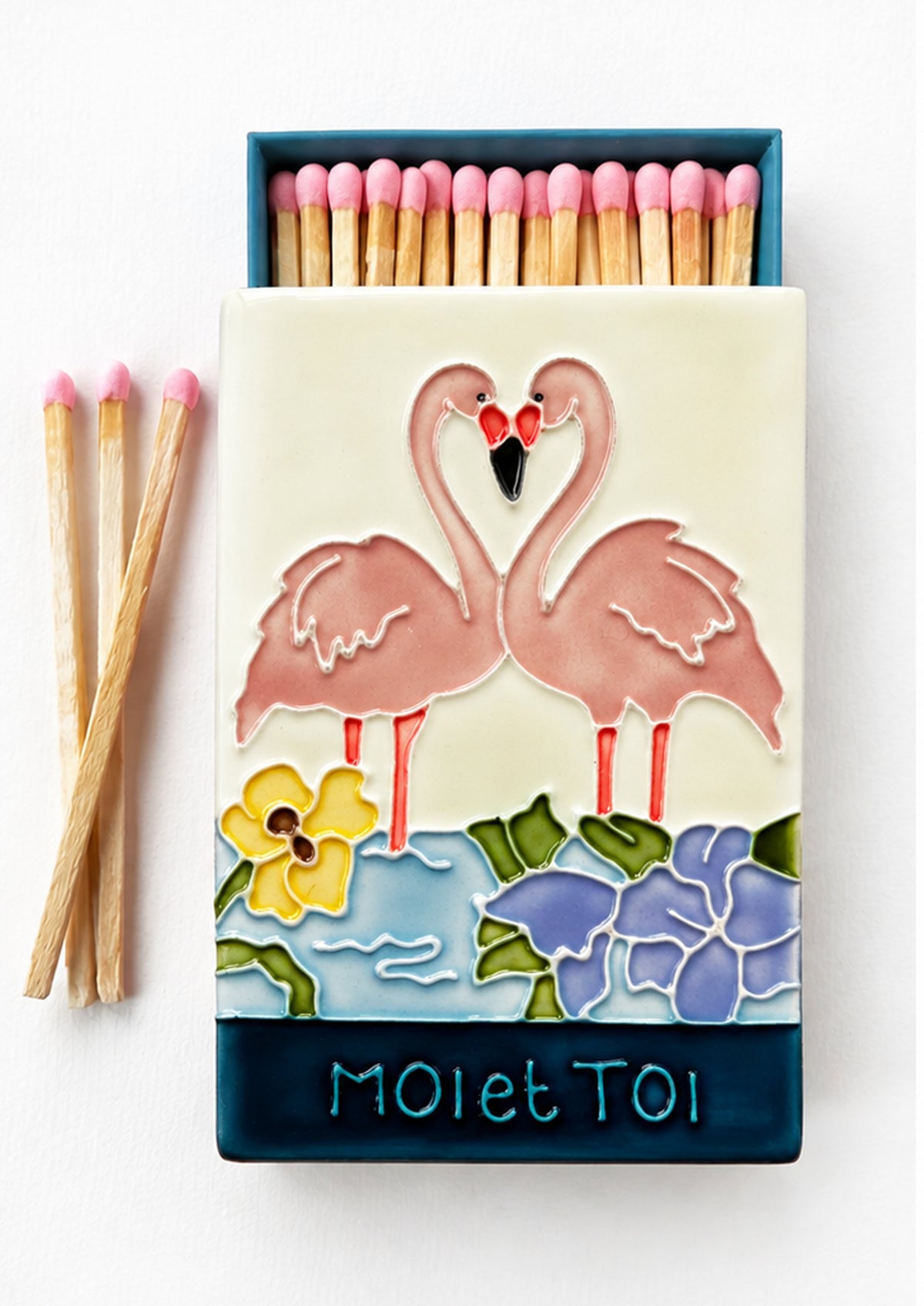 Moi et Toi II Ceramic Matchbox