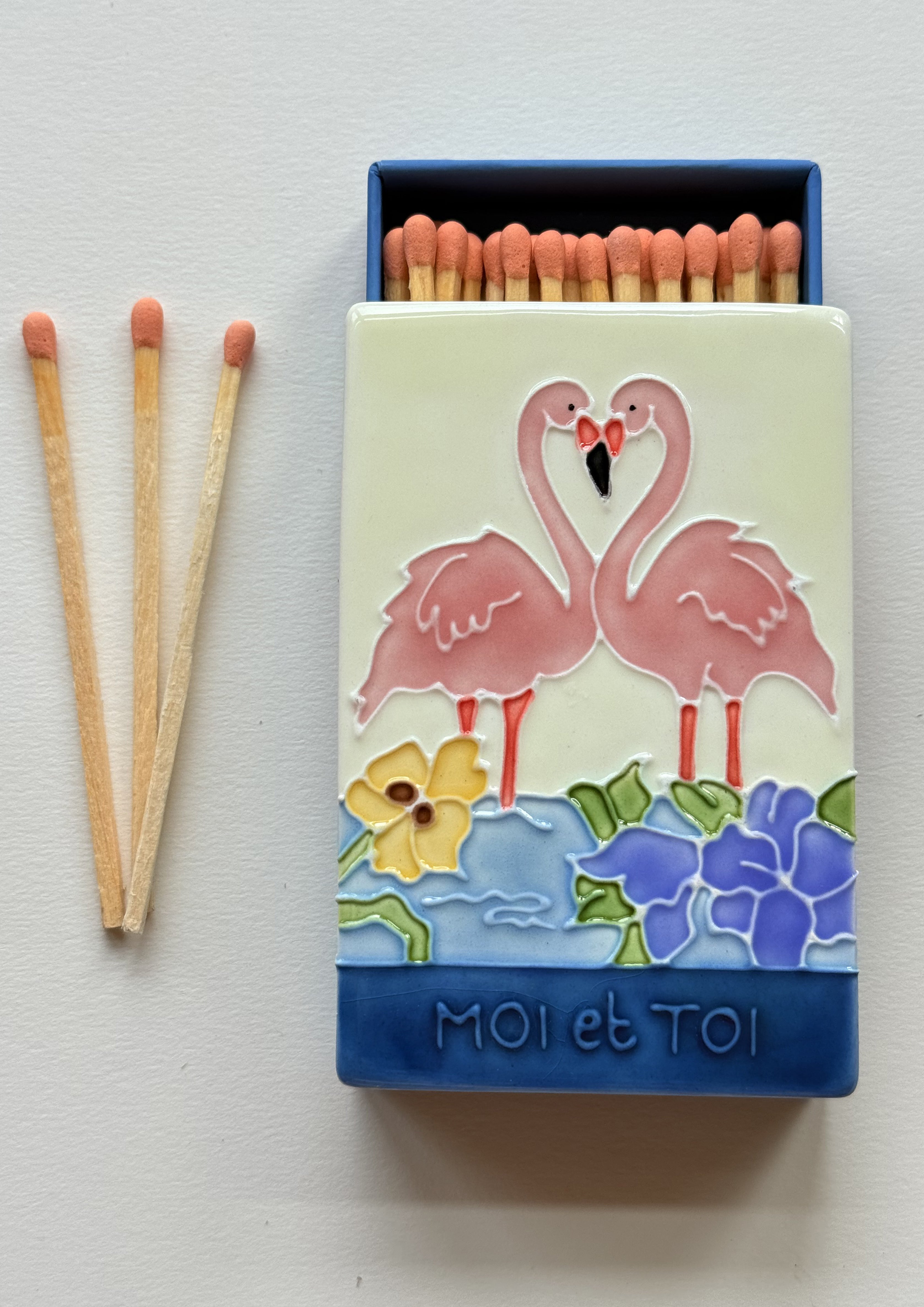 Moi et Toi - Ceramic Matchbox Sample B