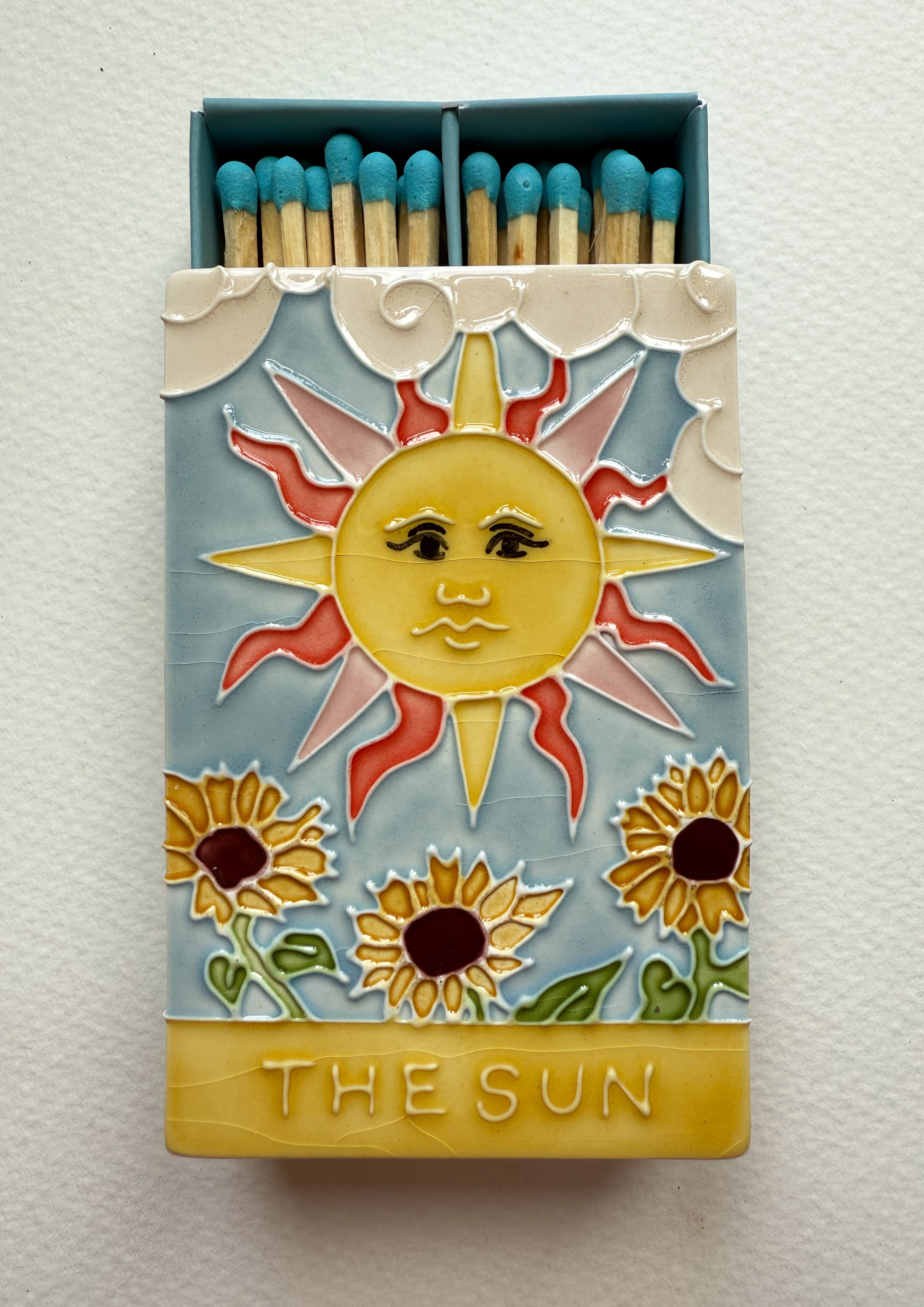 SAMPLE - The Sun Ceramic Matchbox C