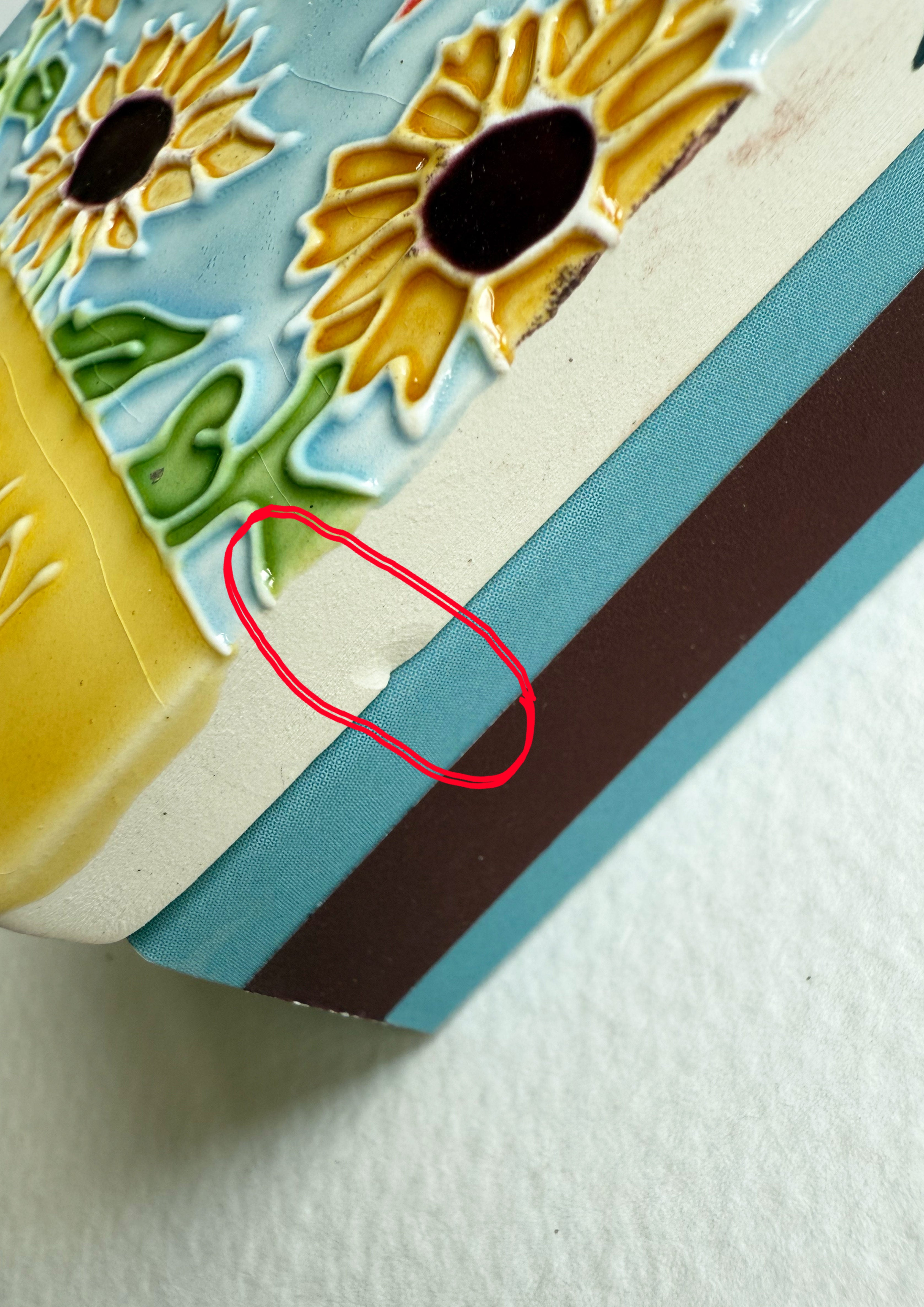 SAMPLE - The Sun Ceramic Matchbox C