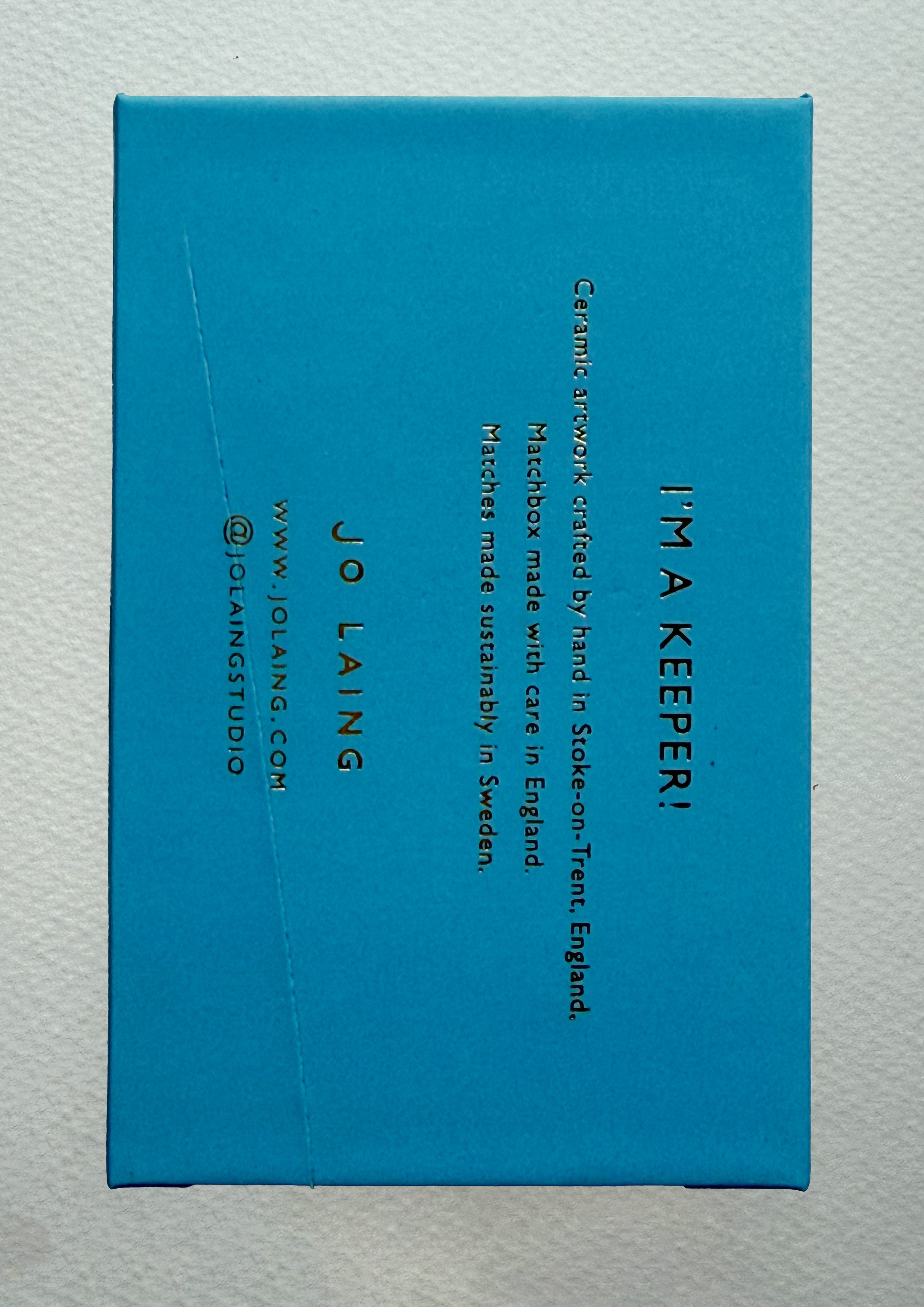 SAMPLE - The Sun Ceramic Matchbox A
