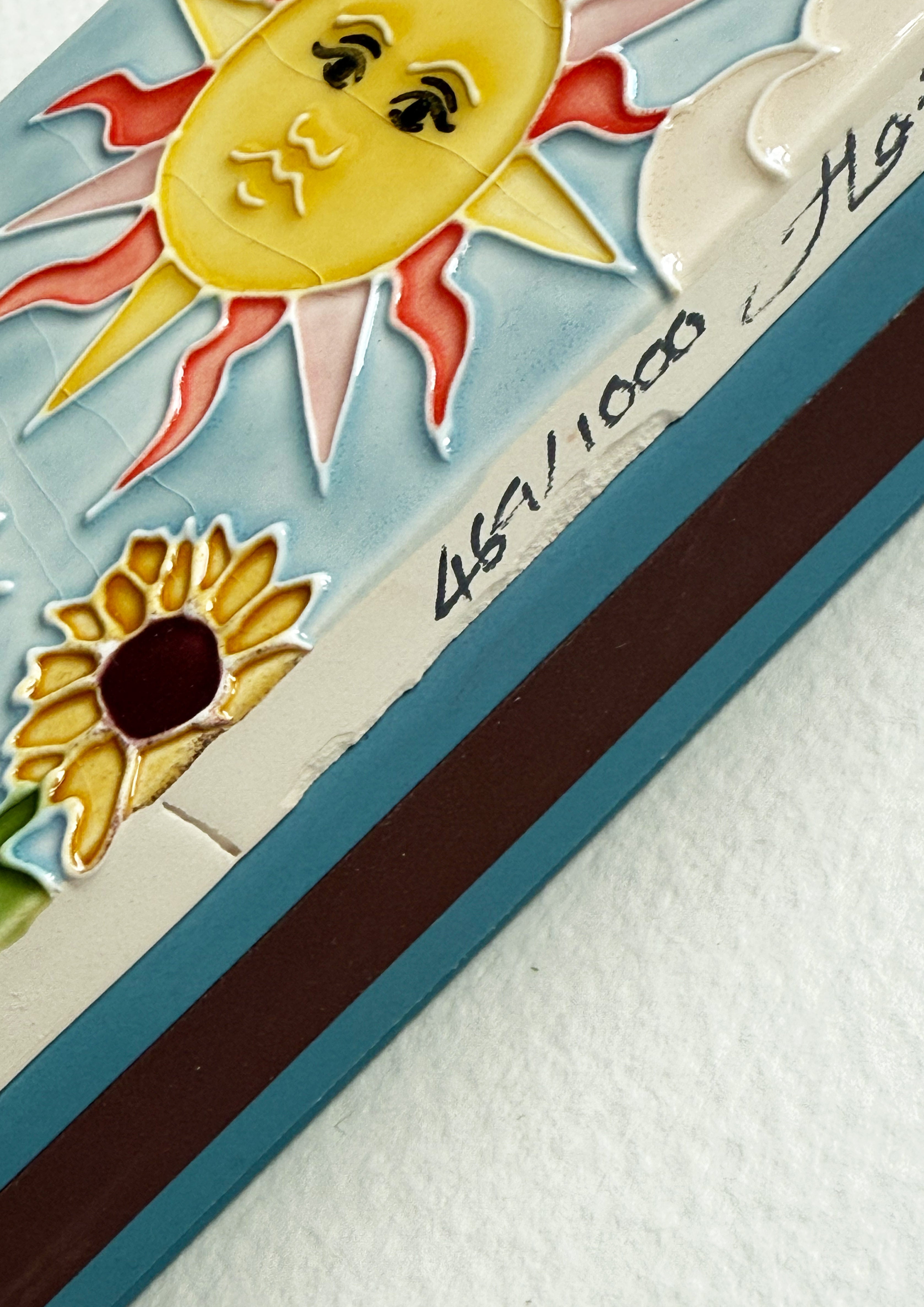 SAMPLE - The Sun Ceramic Matchbox A