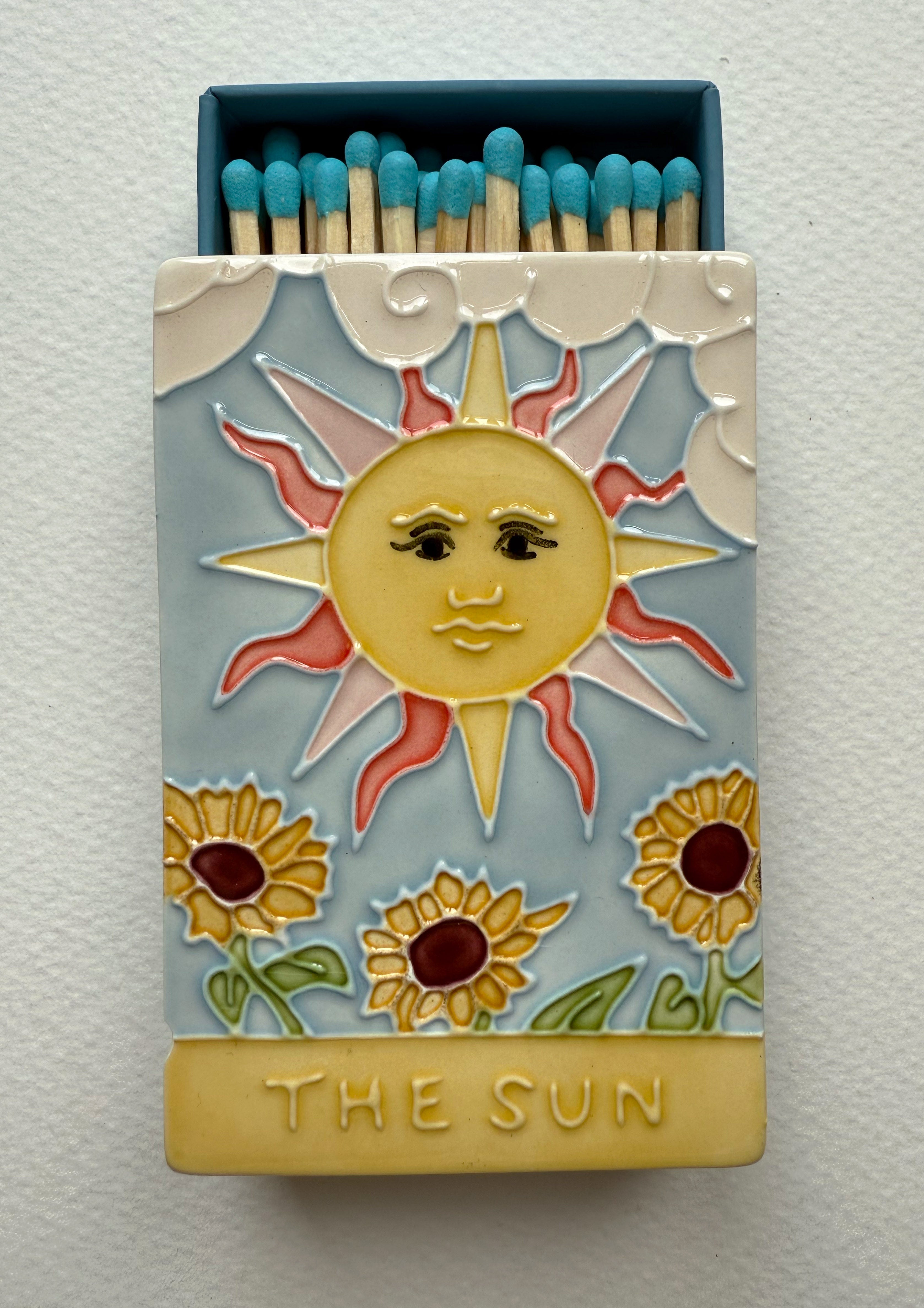 SAMPLE - The Sun Ceramic Matchbox B