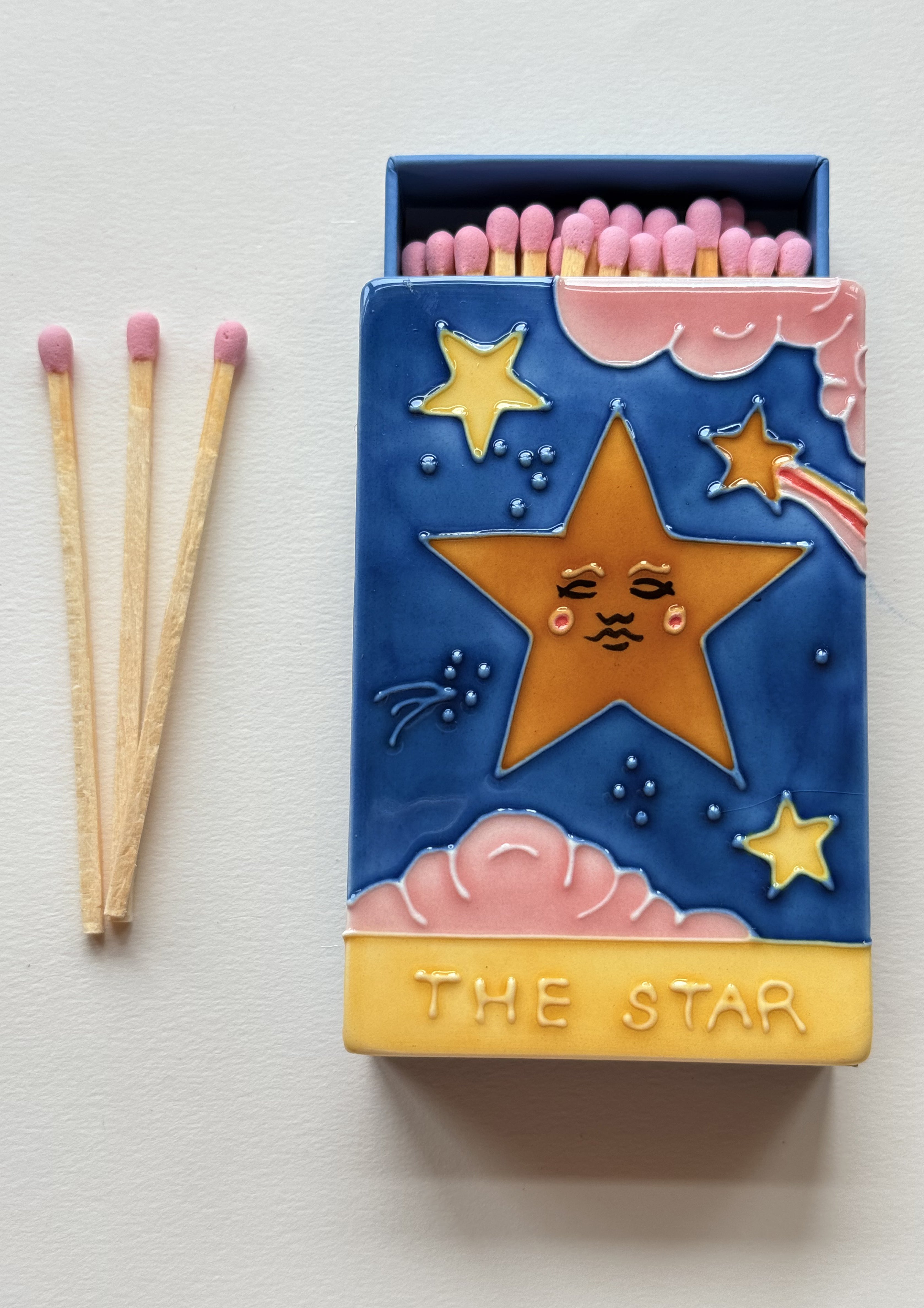 The Star Ceramic Matchbox Sample