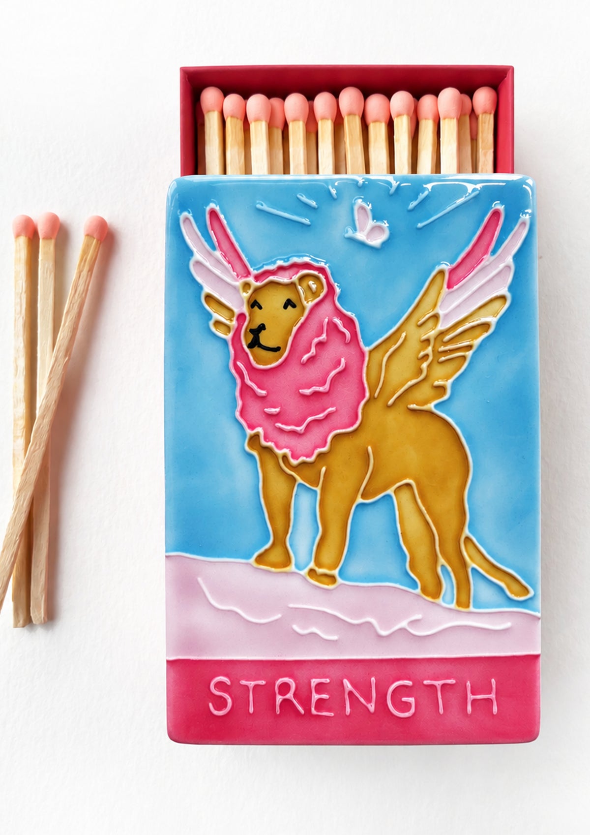 Strength Ceramic Matchbox