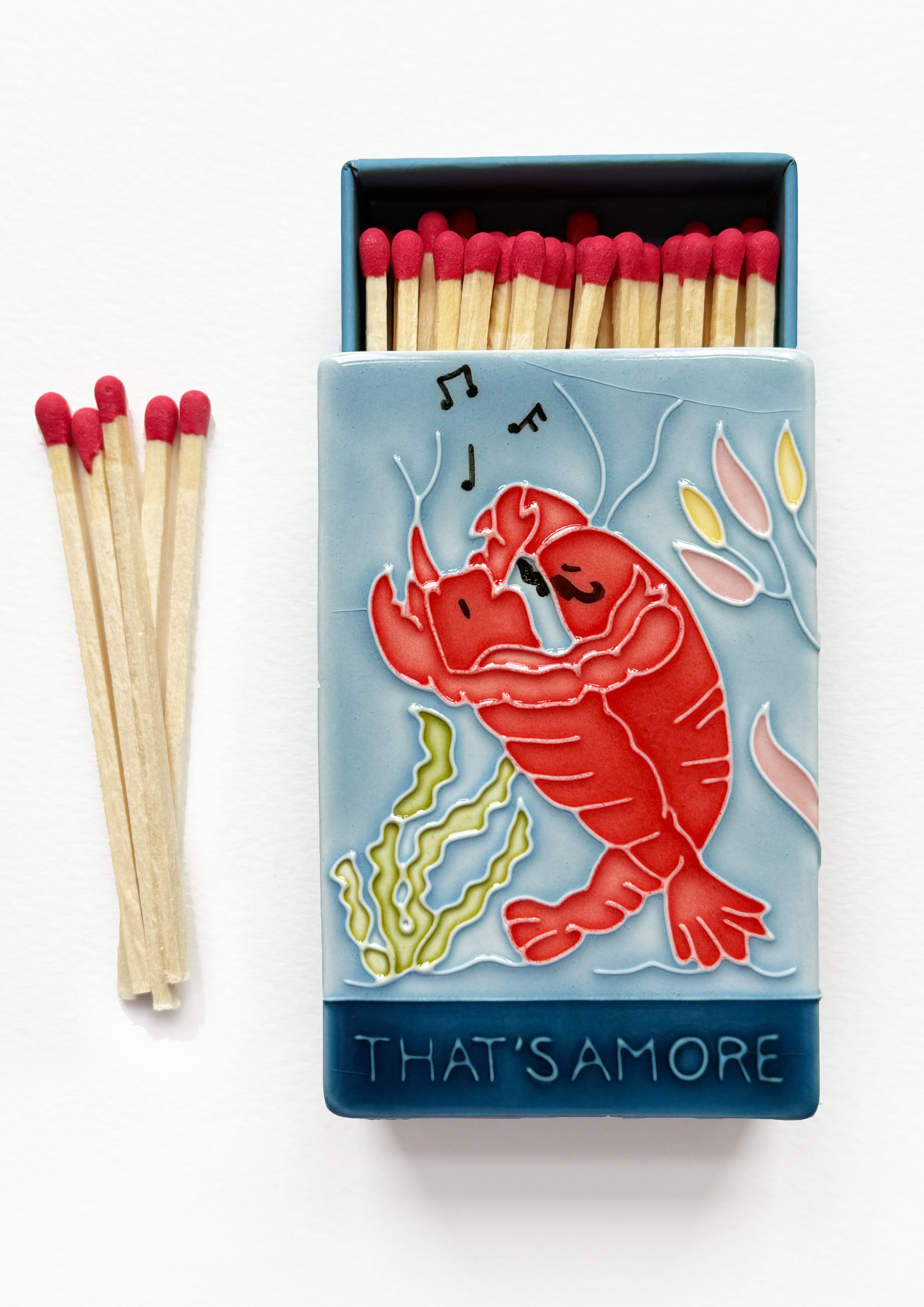 That's Amore Ceramic Matchbox