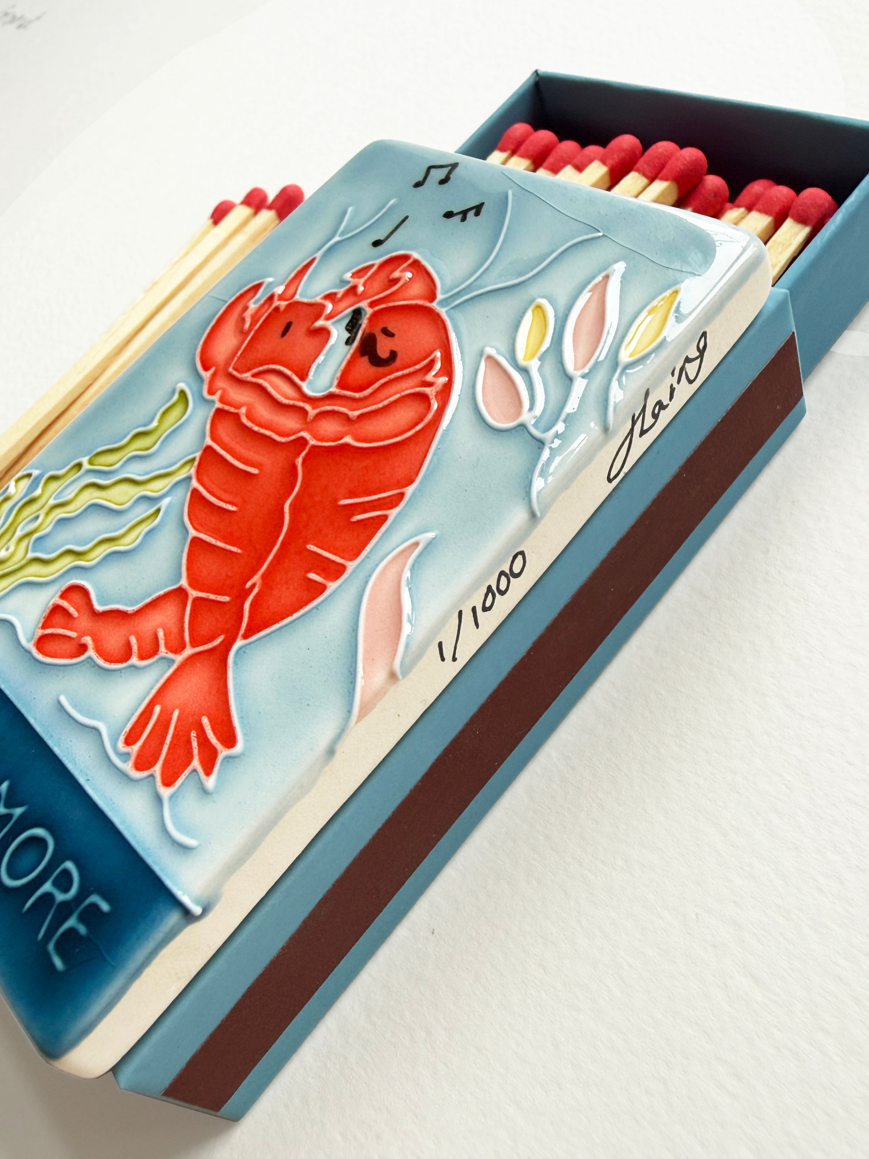 That's Amore Ceramic Matchbox