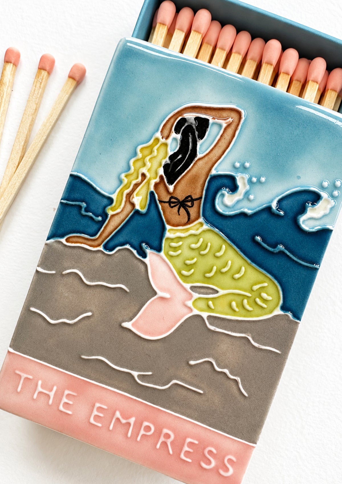 The Empress Ceramic Matchbox