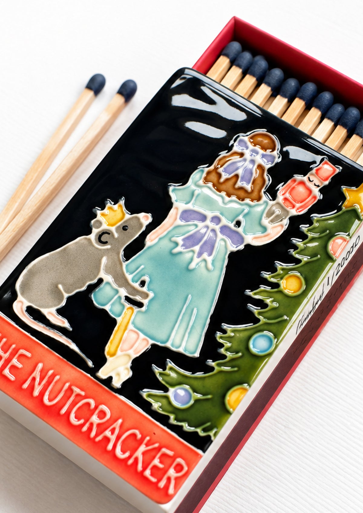 The Nutcracker Ceramic Matchbox
