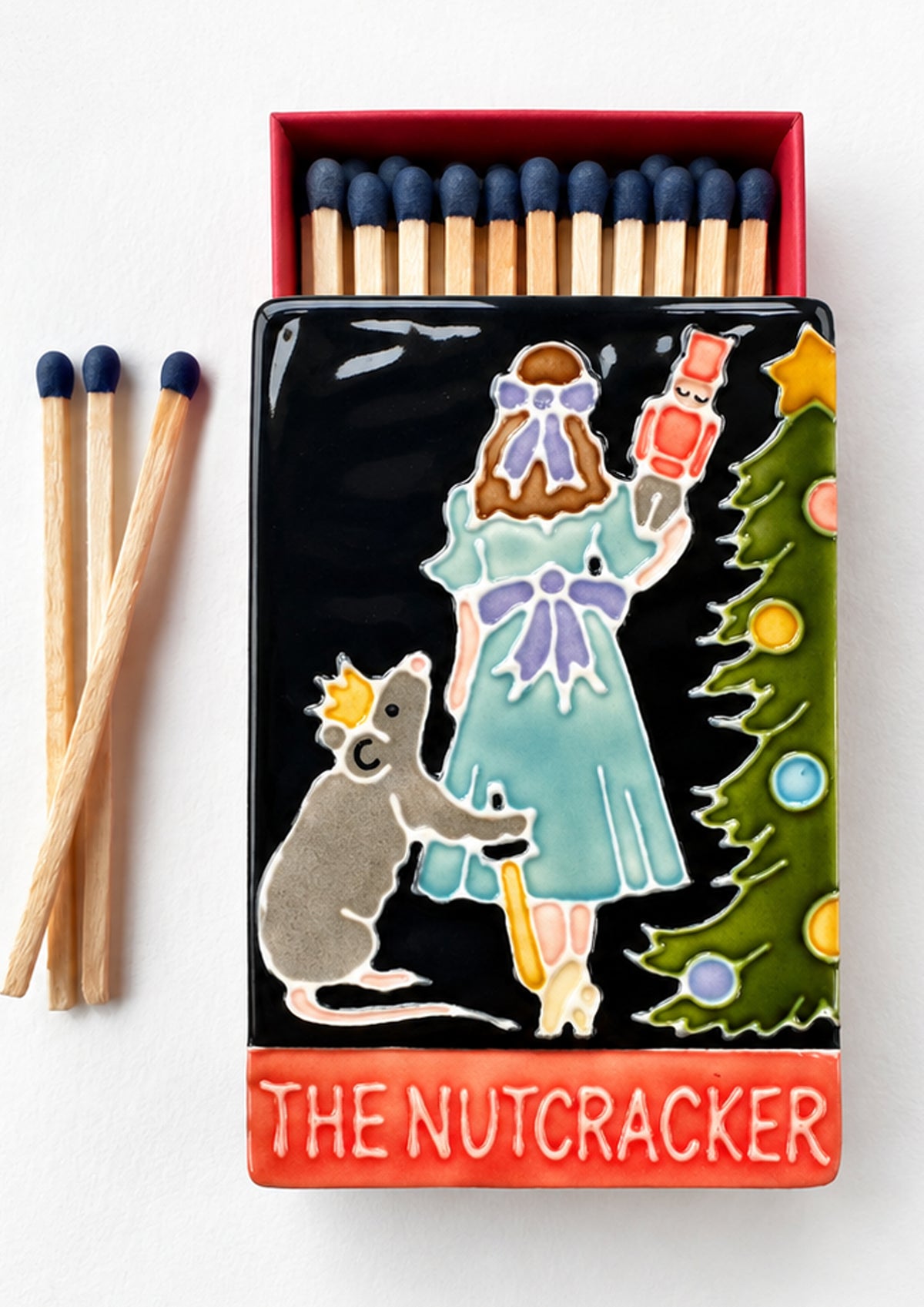 The Nutcracker Ceramic Matchbox
