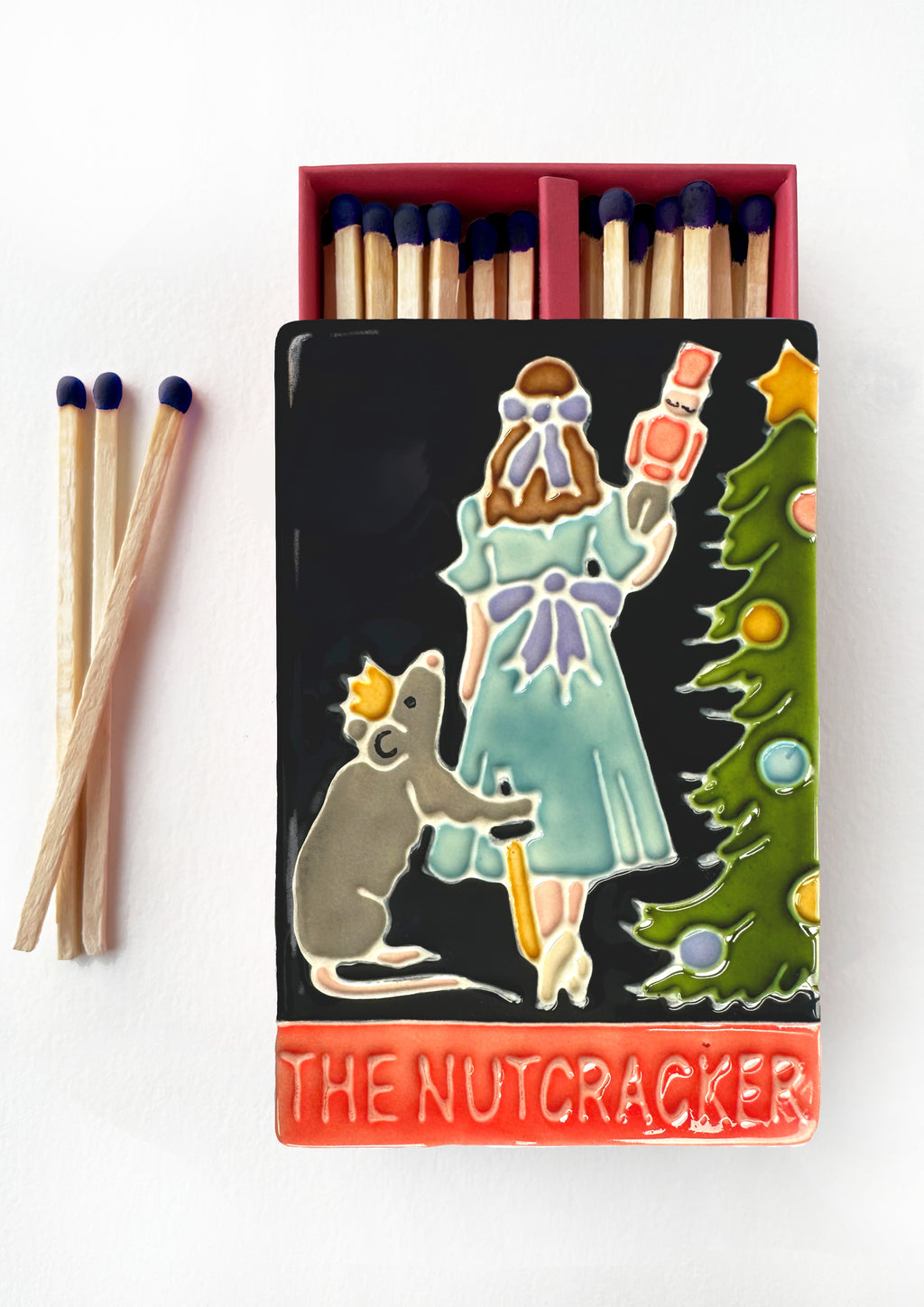 The Nutcracker Ceramic Matchbox