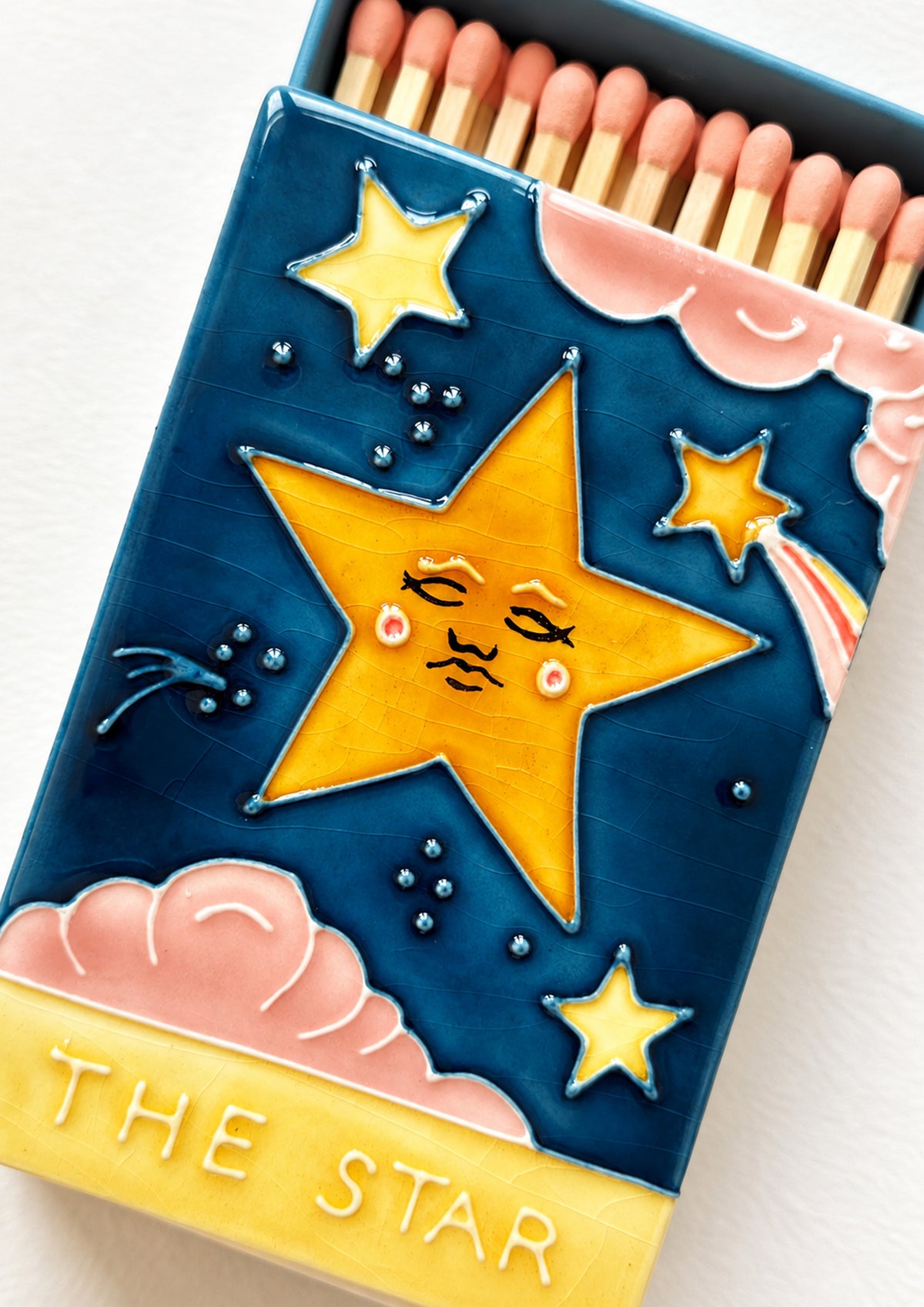 The Star Ceramic Matchbox
