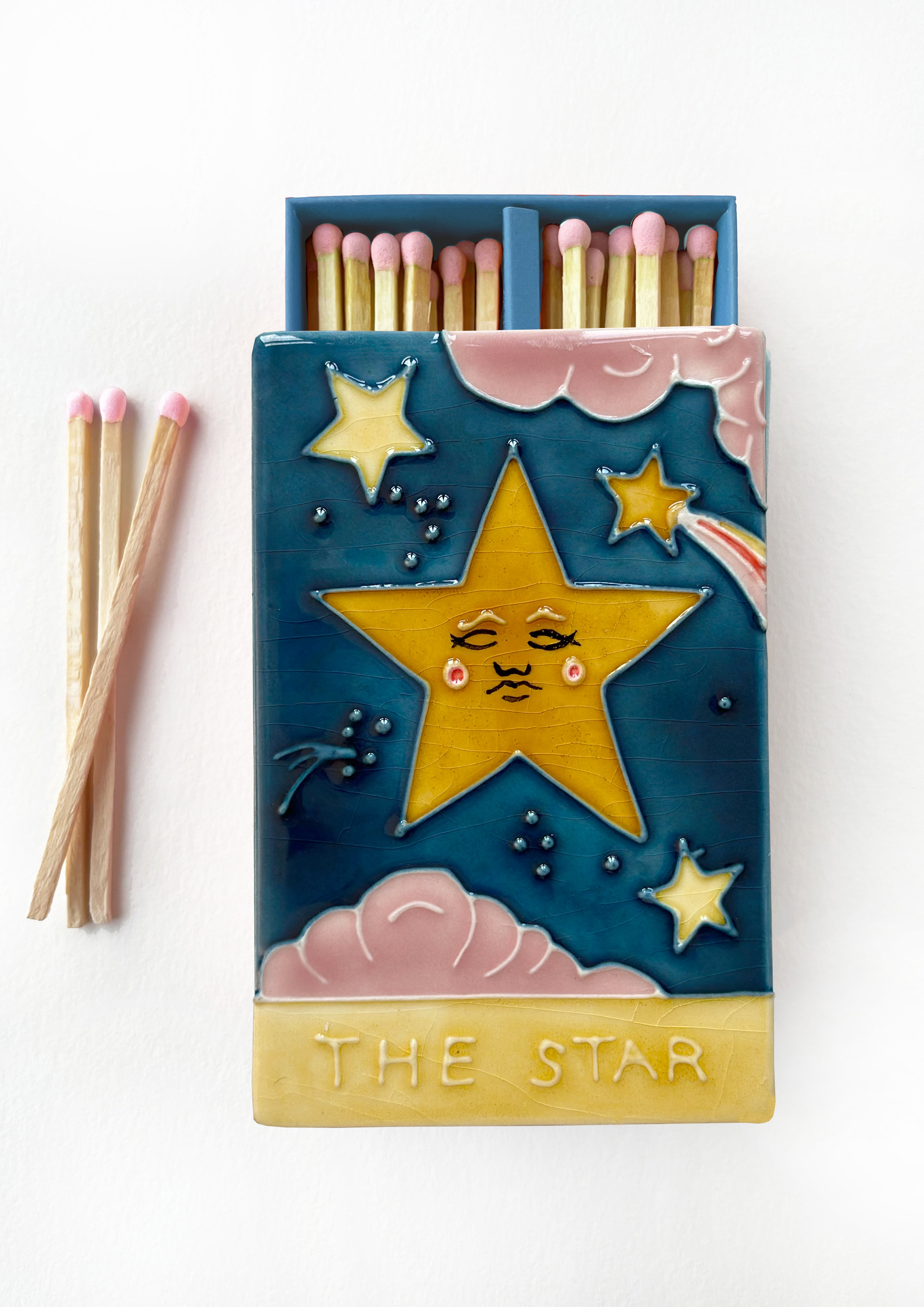 The Star Ceramic Matchbox