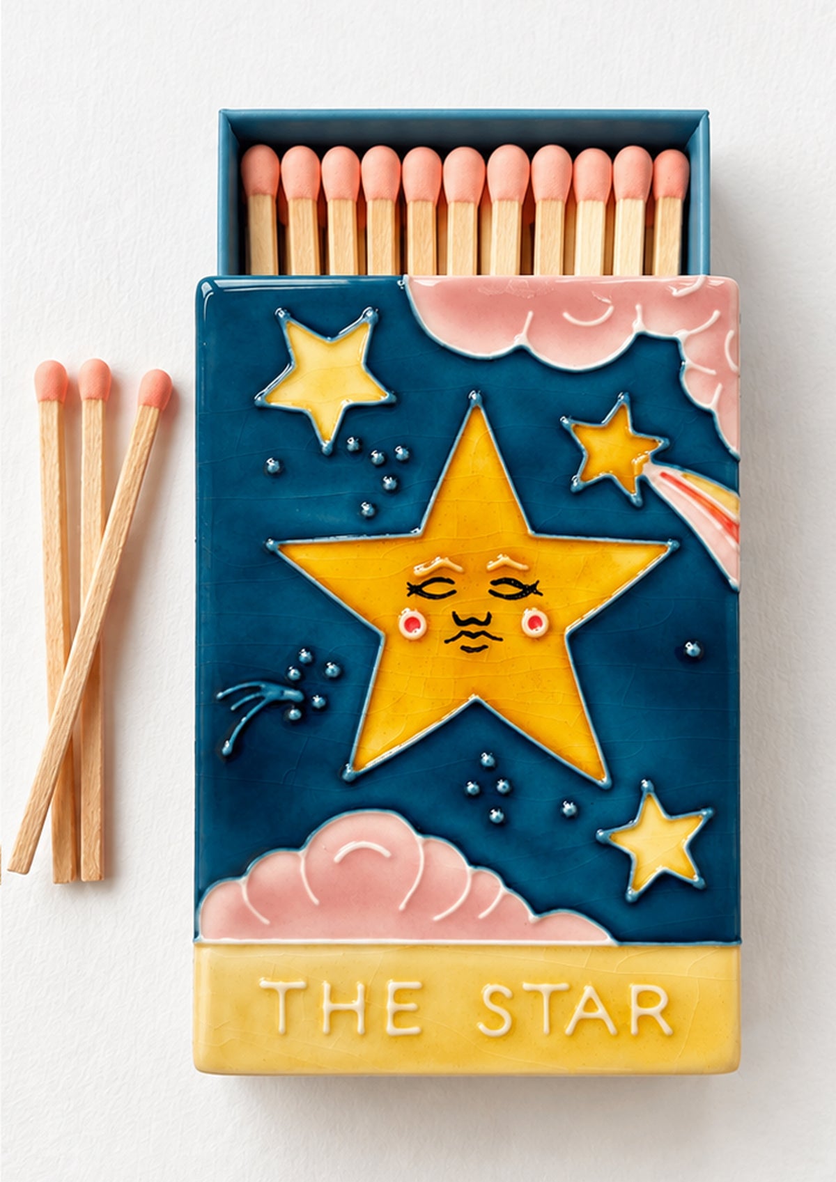 The Star Ceramic Matchbox