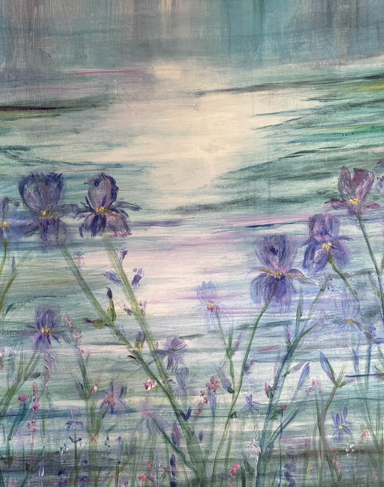 Chasing the Light- Acrylic on Canvas