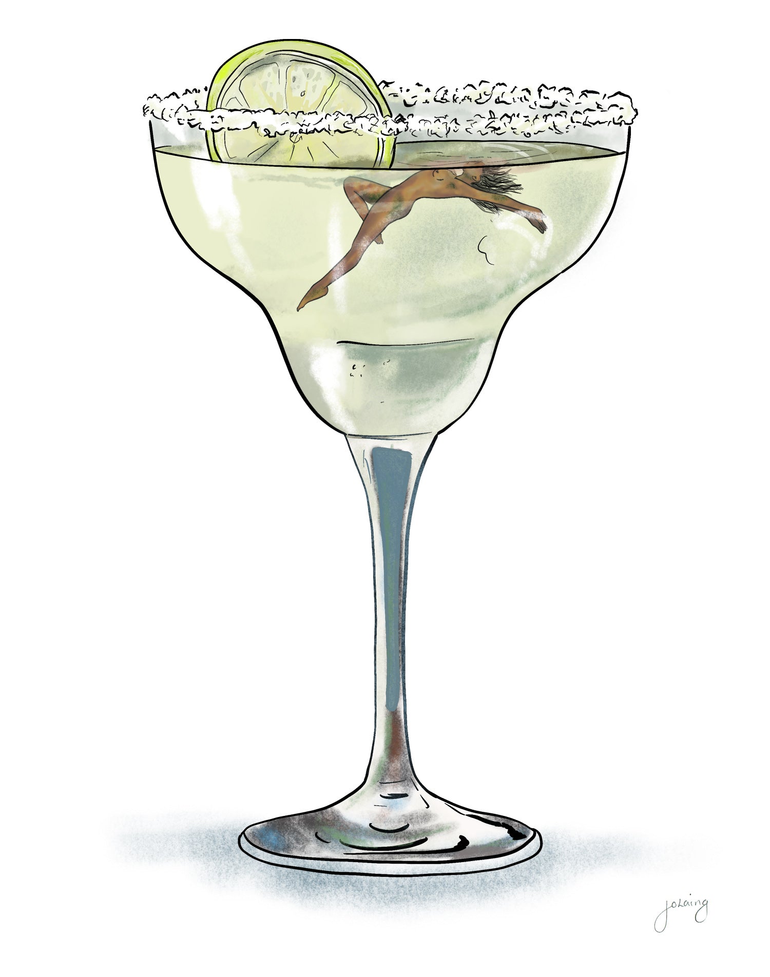 Margarita Time A4 - Unframed