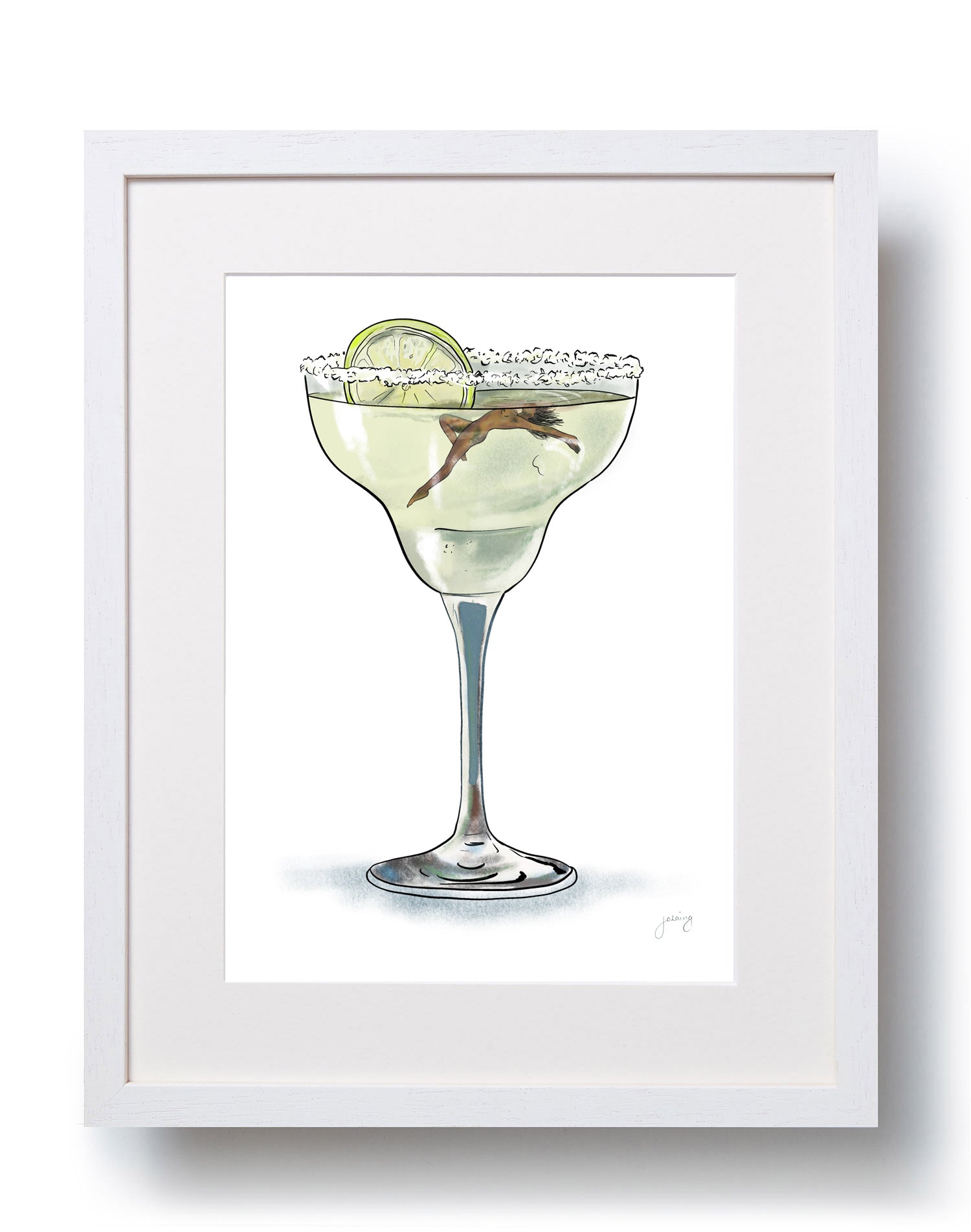 A3 Unframed Art Print - Margarita Time