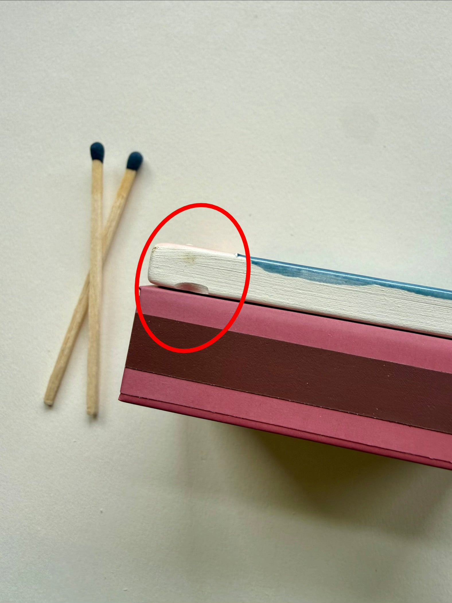 Sample C - The Magician Ceramic Matchbox