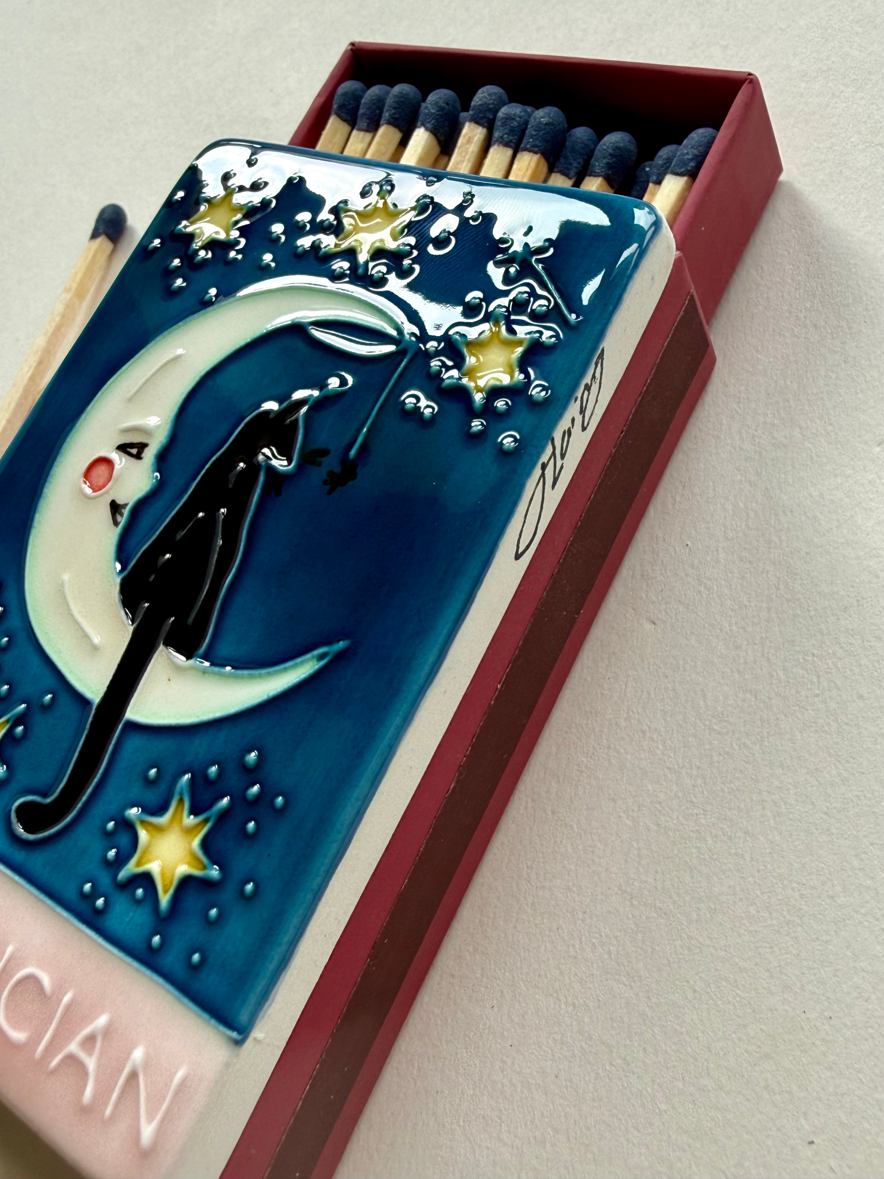 Sample D - The Magician Ceramic Matchbox