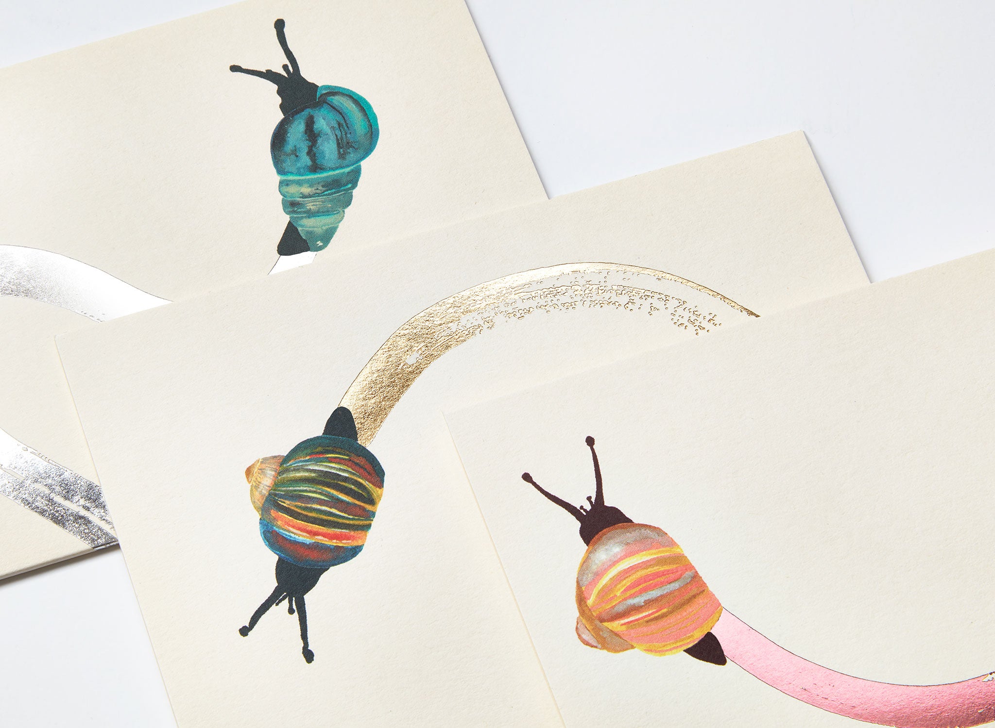 Jo Laing - Snail Mail Notelet Cards - luxury stationery and notecards made in England