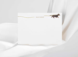 Jo Laing - Hello Sausage Correspondence Cards - luxury stationery and notecards made in England