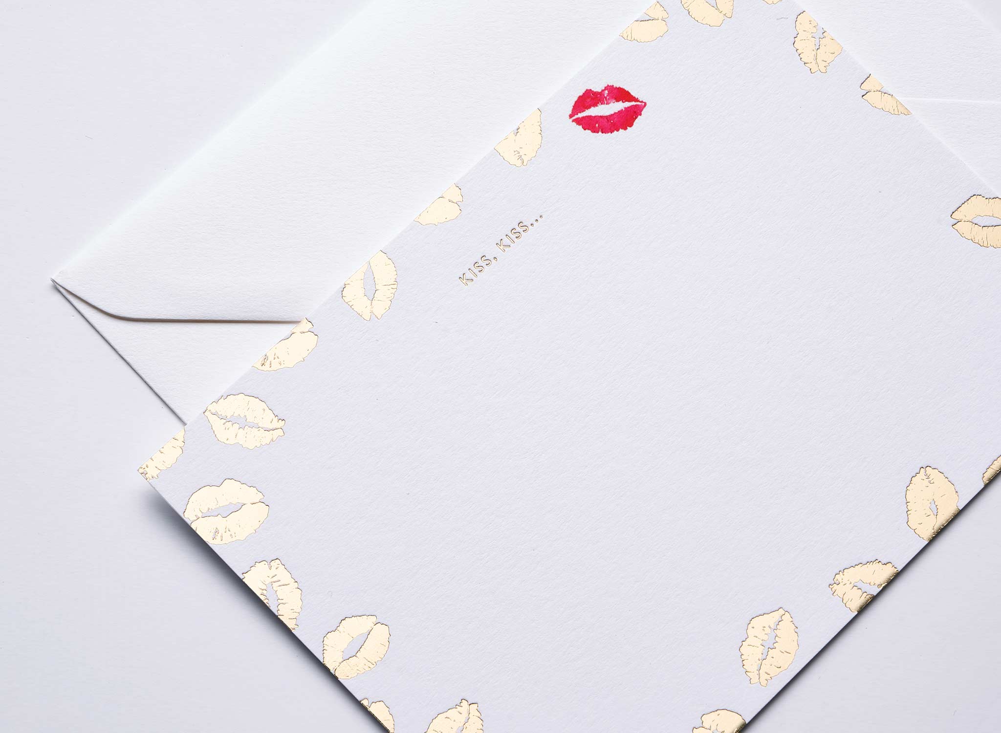 Kiss, Kiss Luxury Correspondence Cards