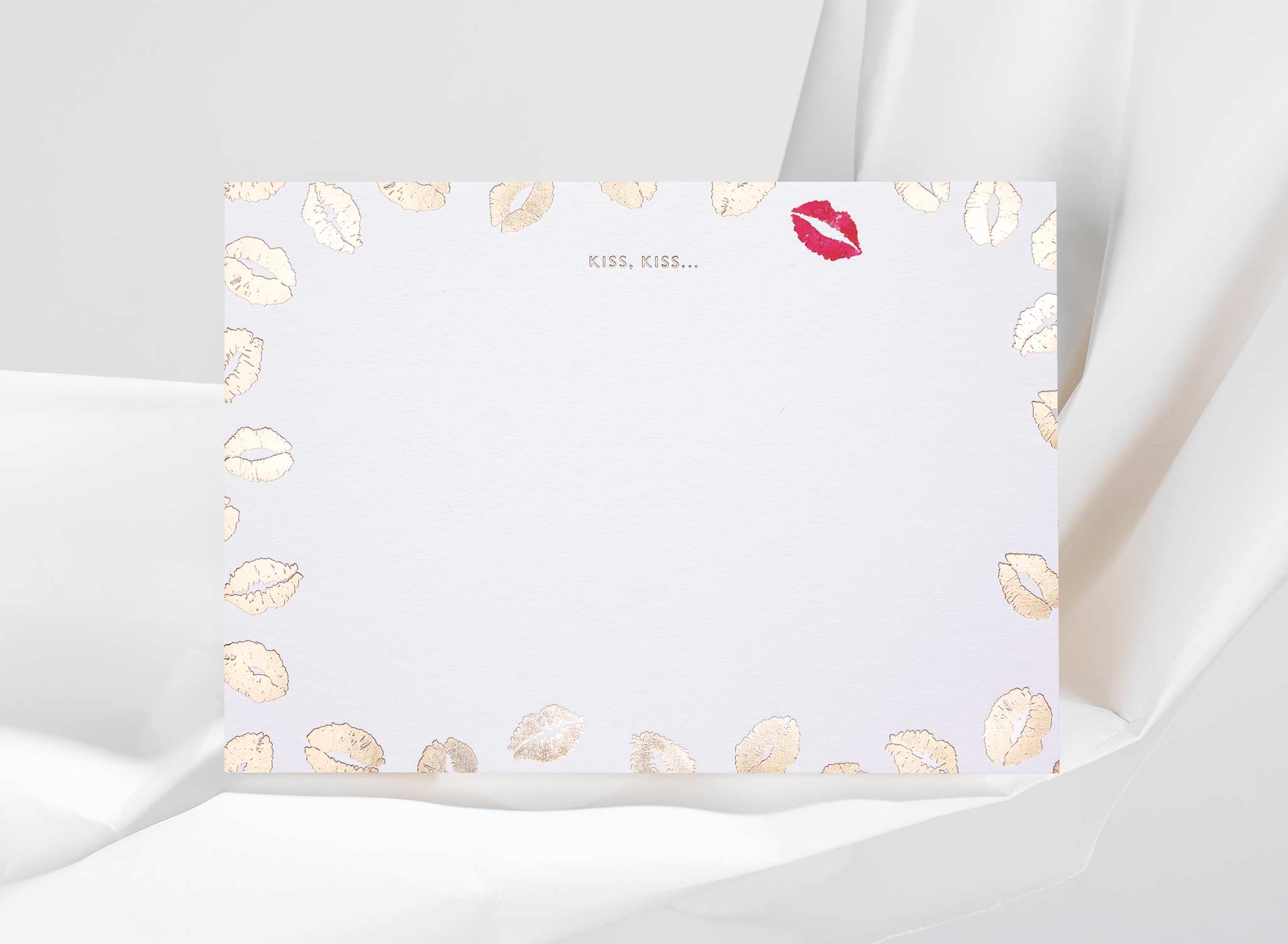 Kiss, Kiss Luxury Correspondence Cards