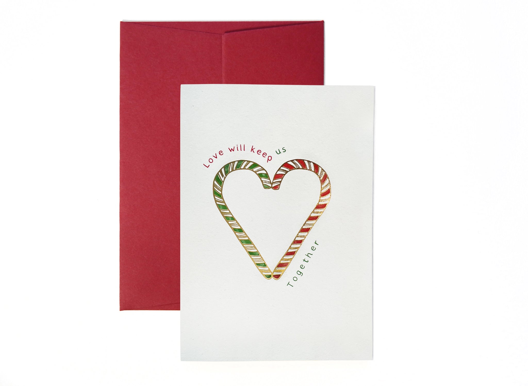 Love Will Keep Us Together Christmas Cards