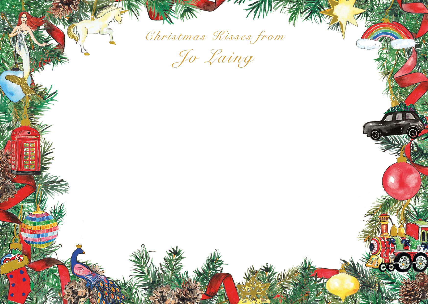 Christmas Greetings Notecards