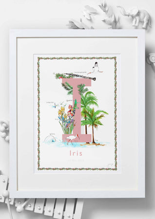 'I is For' Nursery Art Print - French Collection