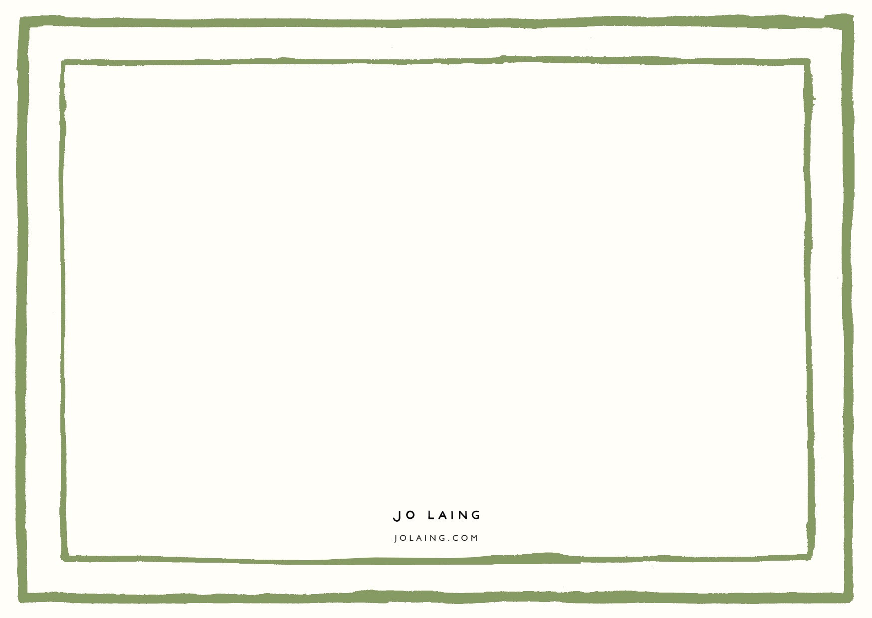 Jo Laing Bespoke Luxury Stationery Collection, Personalised with your name and Address