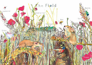 The Field Nursery Art Print